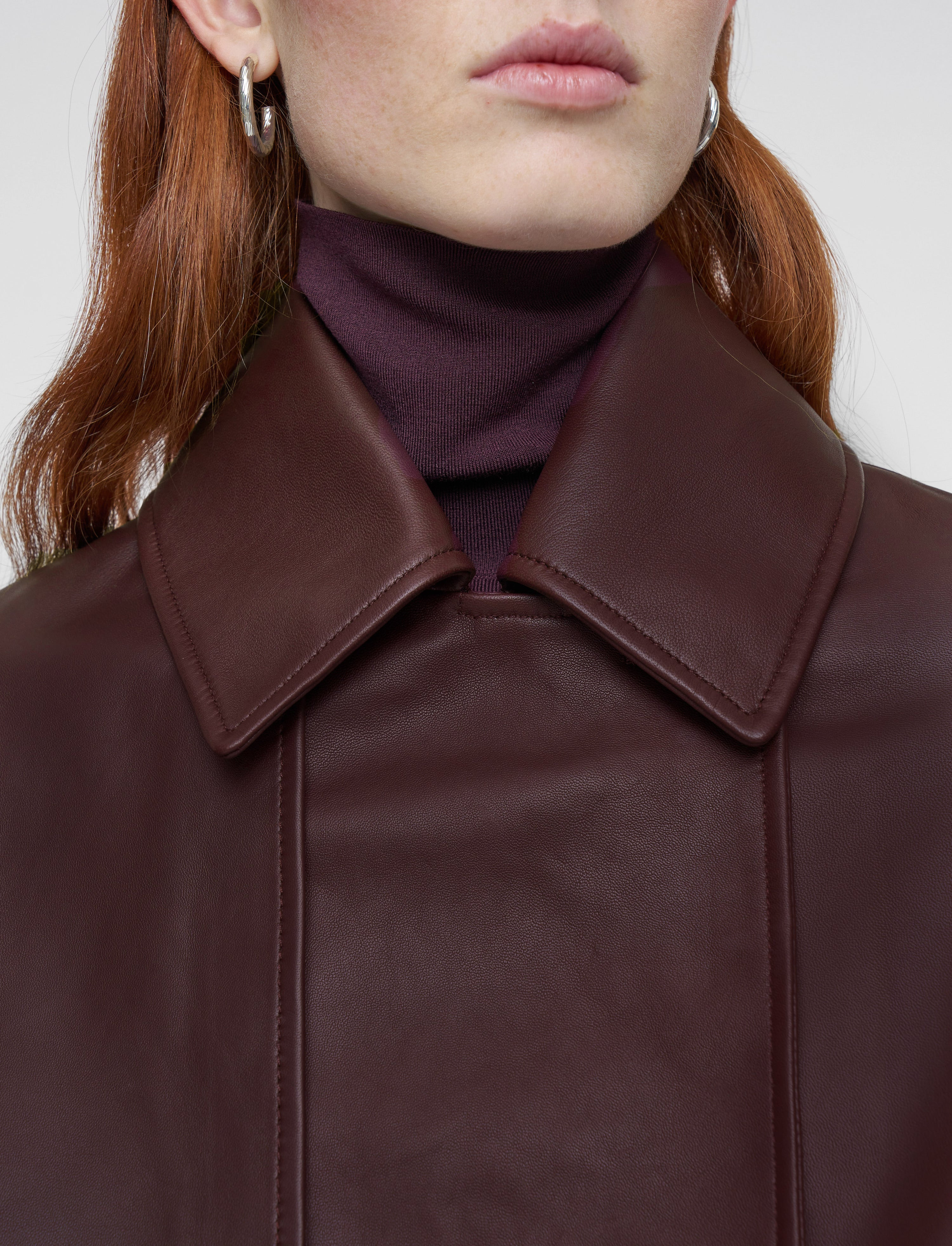 Blaise Nappa Leather Jacket - 5
