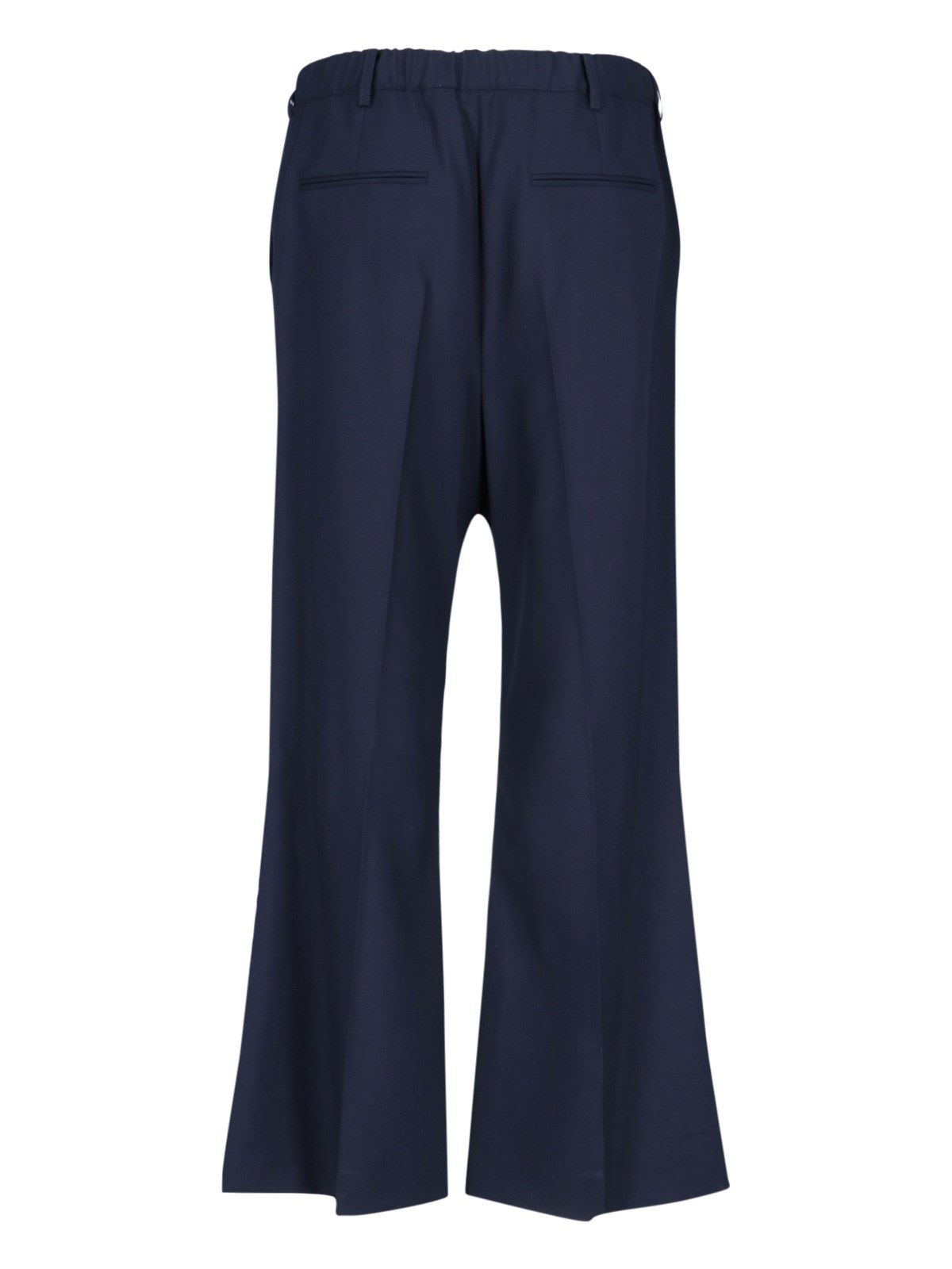 VIRGIN WOOL BOOTCUT PANTS - 2