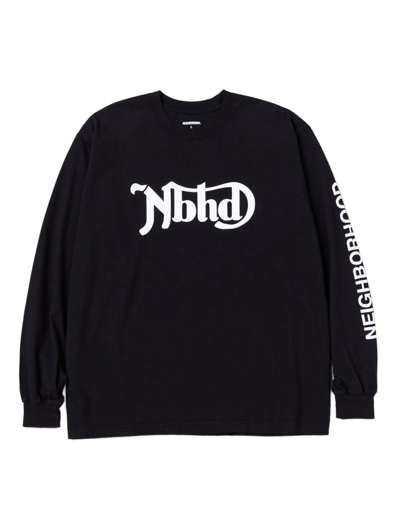sleeve-detail crew-neck sweatshirt 1
