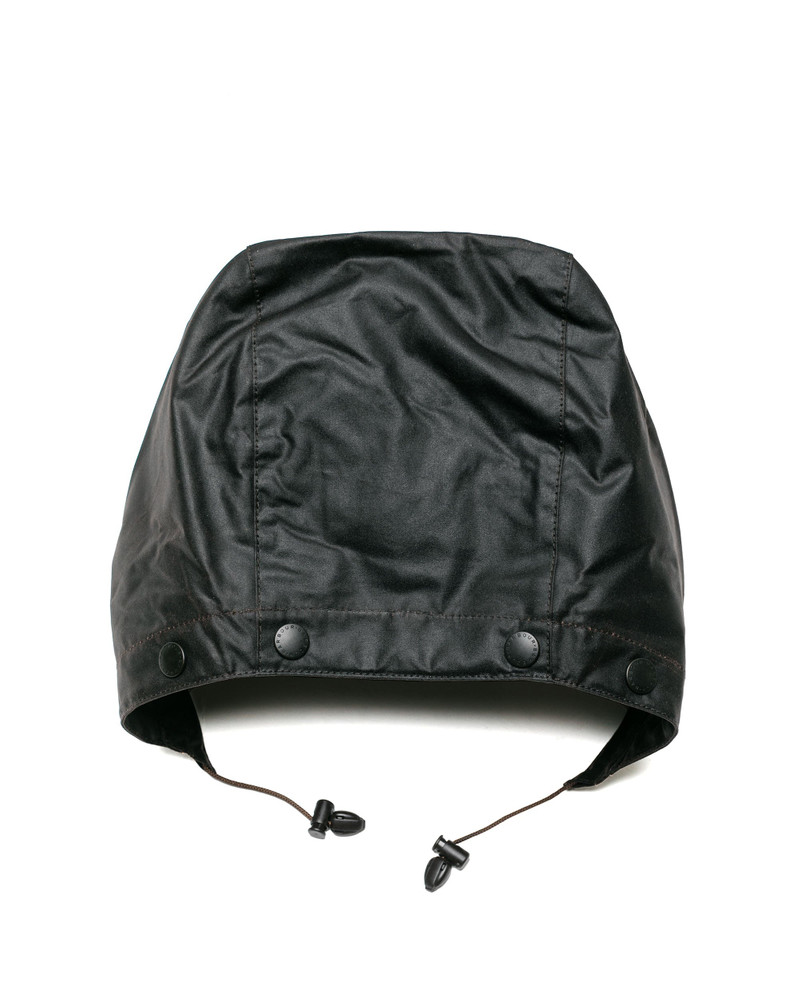 Barbour Waxed Cotton Hood Rustic outlook