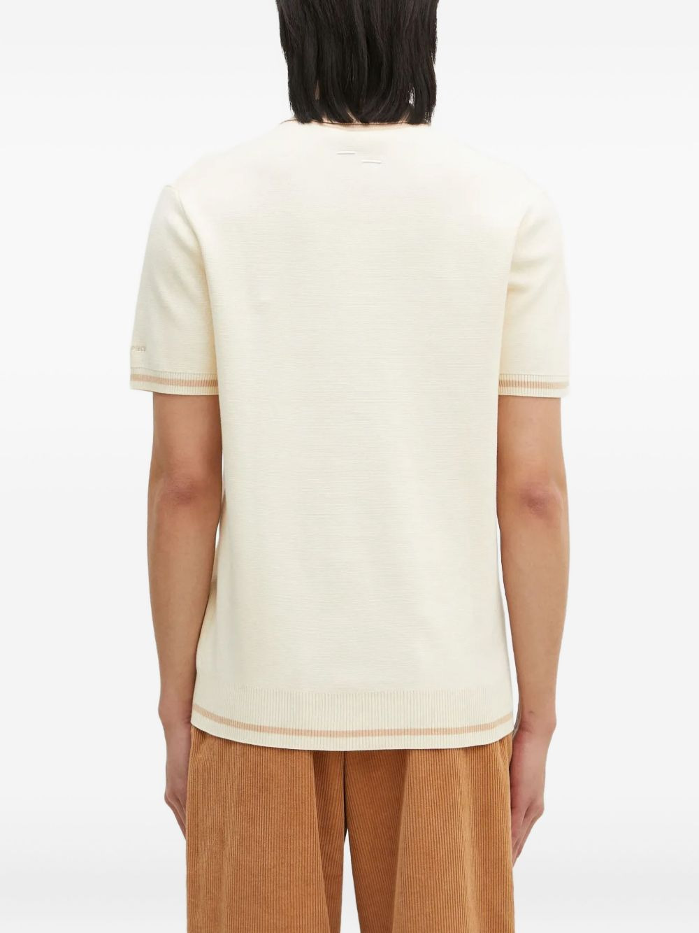 knitted polo shirt - 4