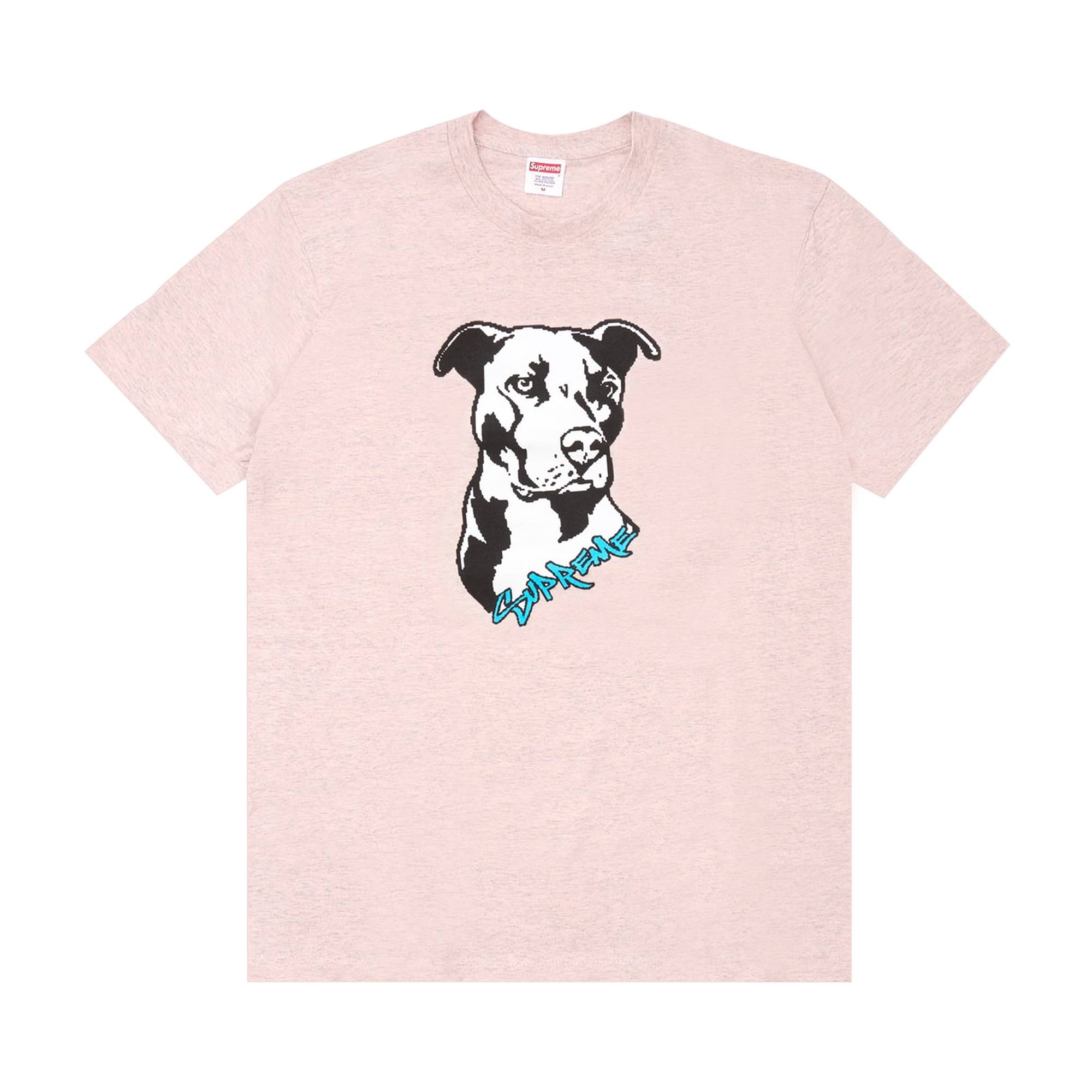 Supreme Pitbull Tee 'Heather Pink' - 1