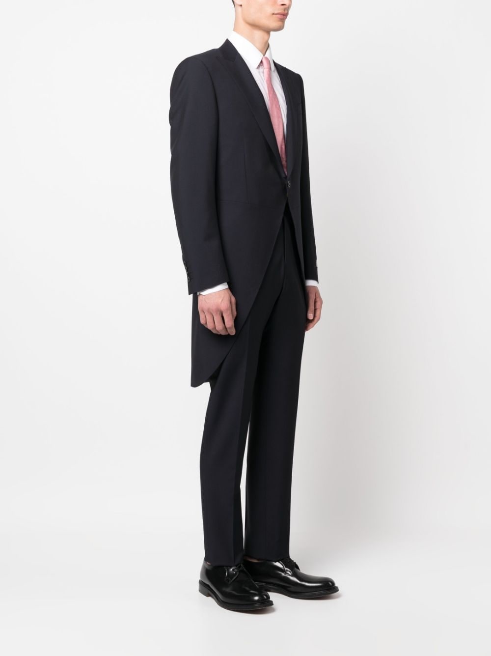 single-breasted wool-mohair suit - 3