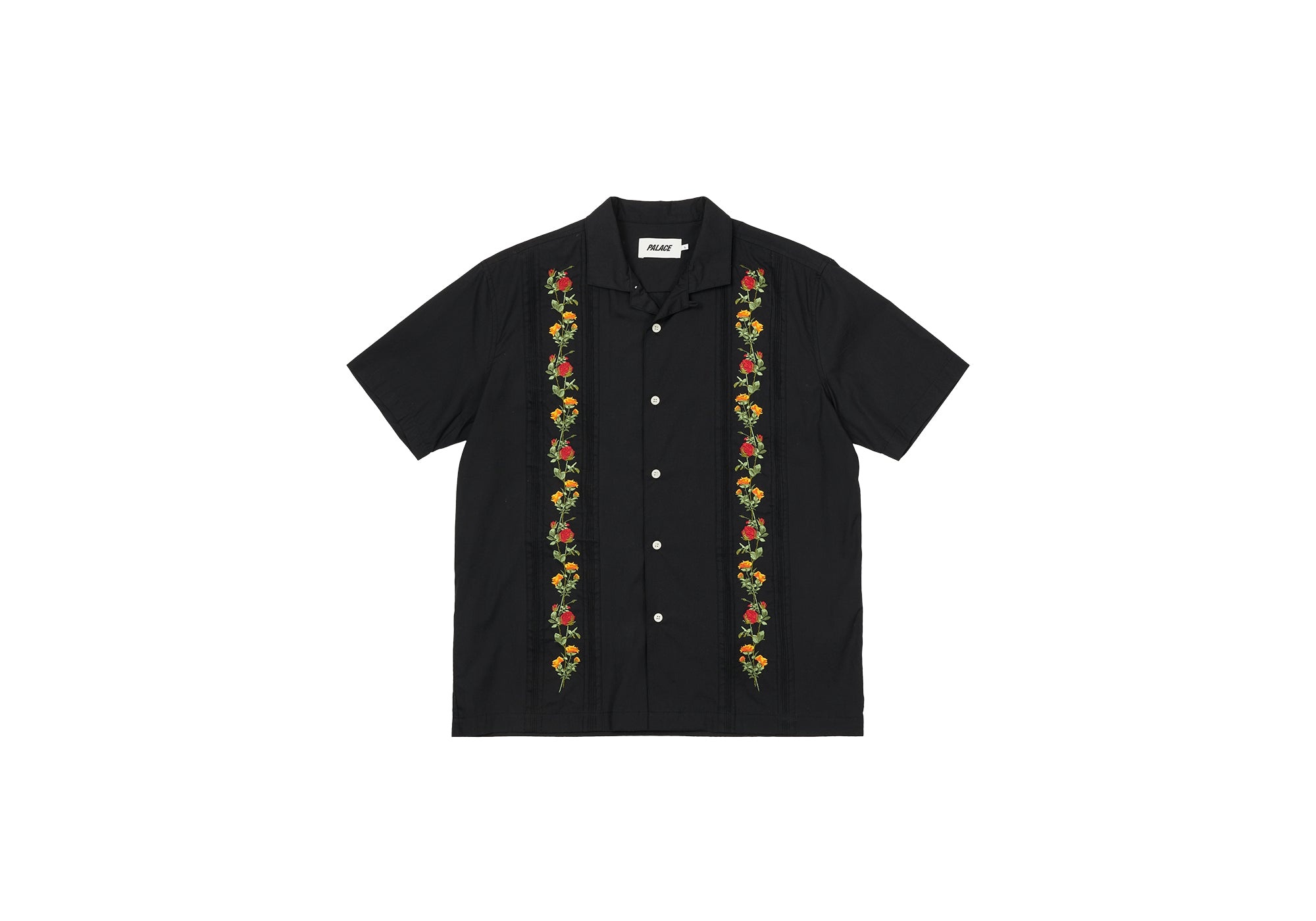 ROSE CHAIN SHIRT BLACK - 1