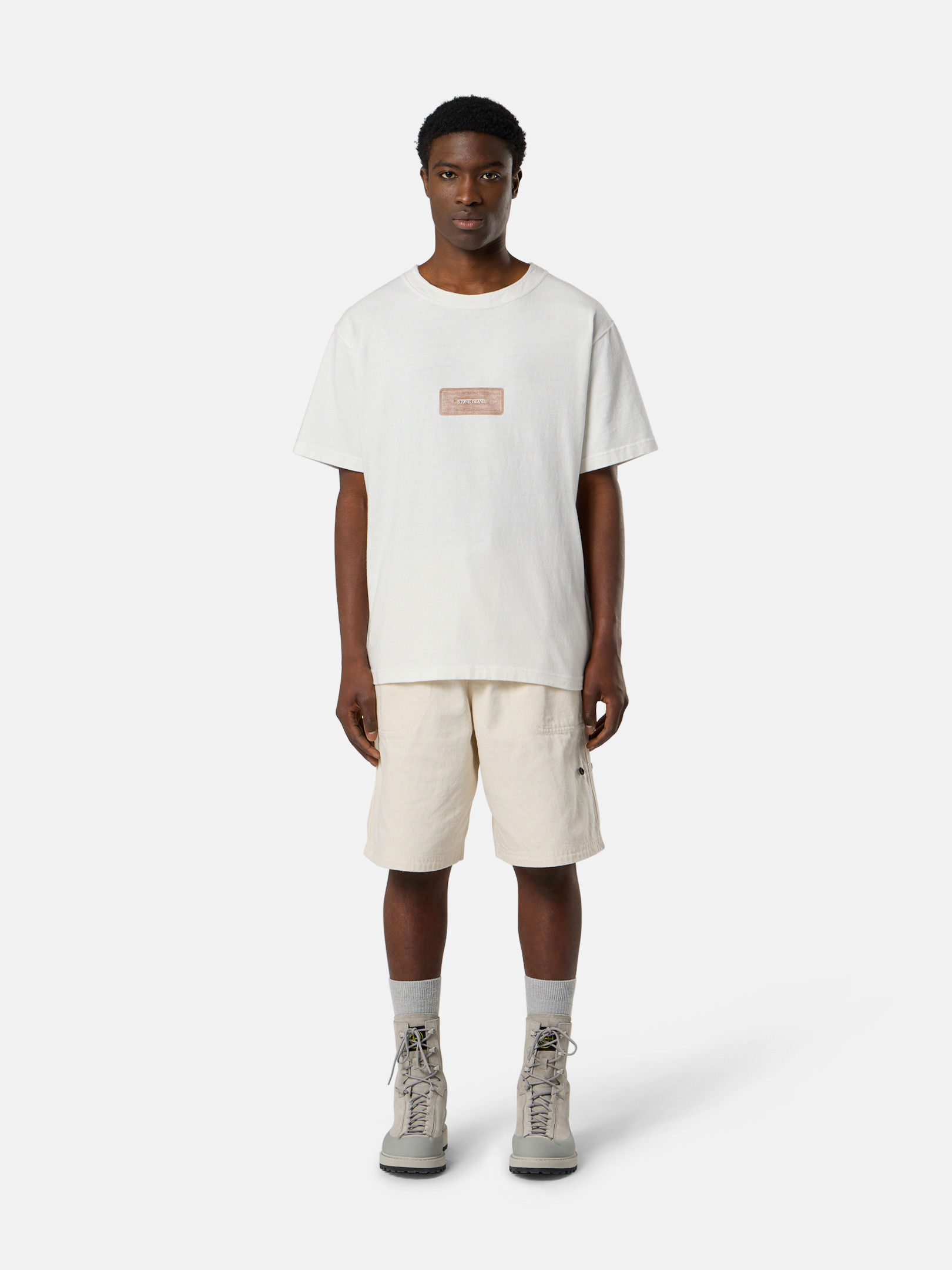 2100001 HEAVY COTTON JERSEY, 60% RECYCLED_STONE ISLAND RAW BEAUTY - 2