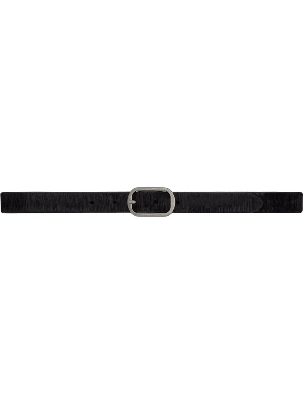 textured leather belt - 1