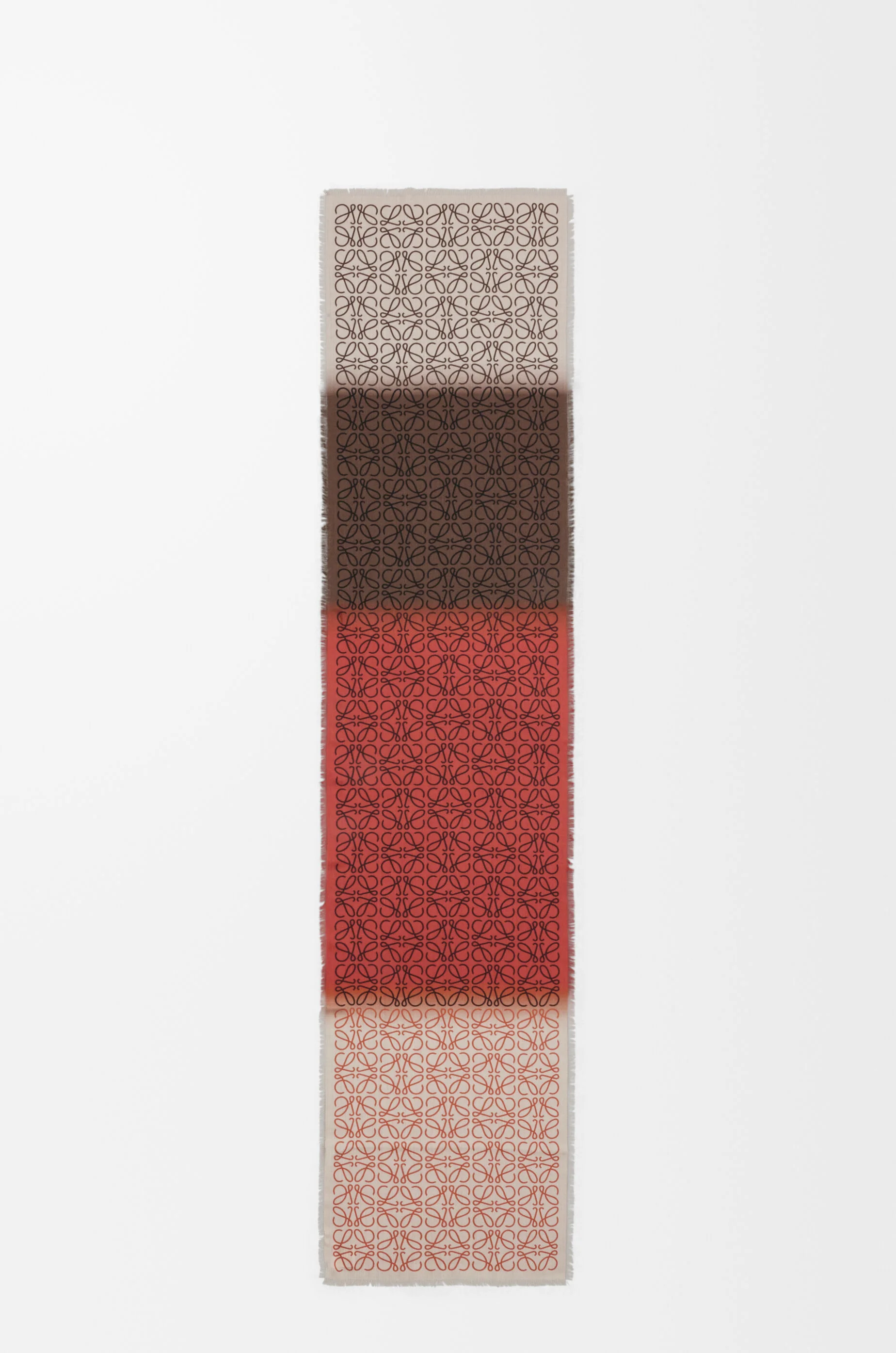 Scarf in wool, silk and cashmere blend - 1