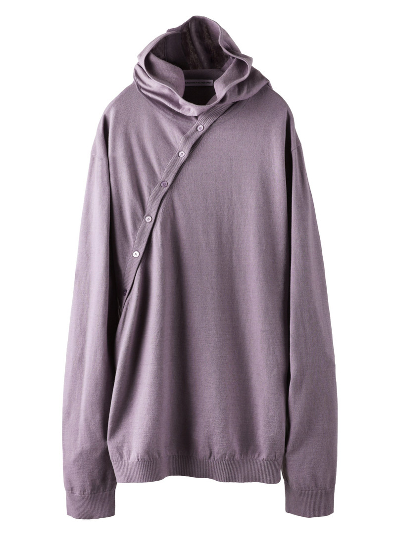 8.0 KNIT HOODIE CENTER (LAVENDER) 1