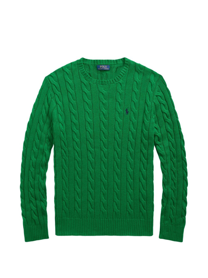 cable-knit sweater 1