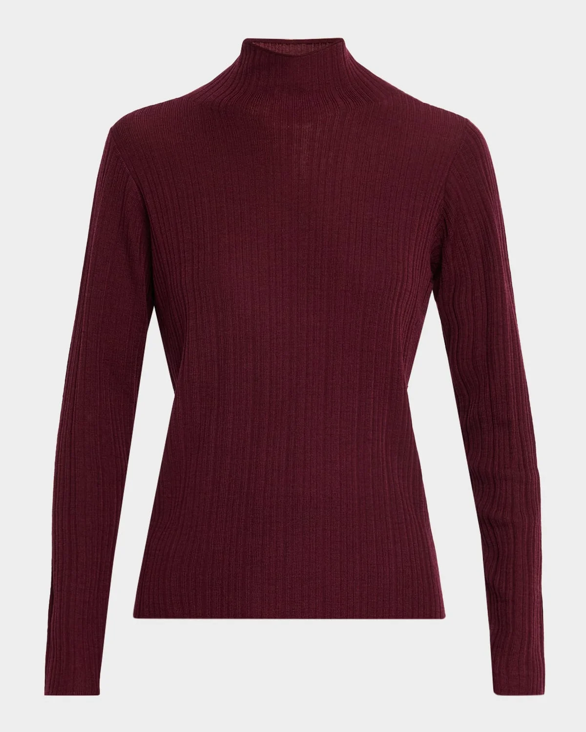 Turtleneck Merino Wool Sweater - 1