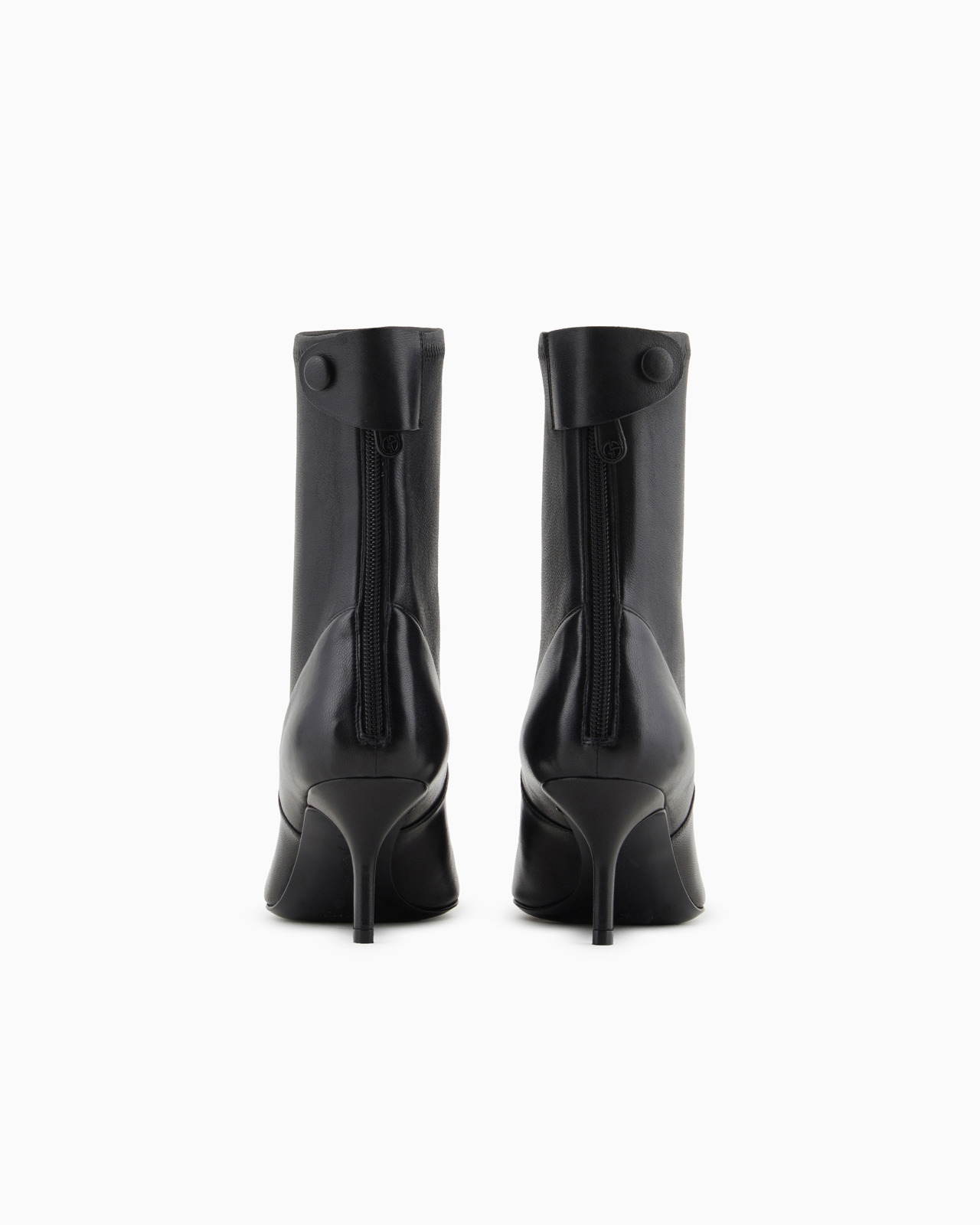 Nappa-leather heeled ankle boots - 4
