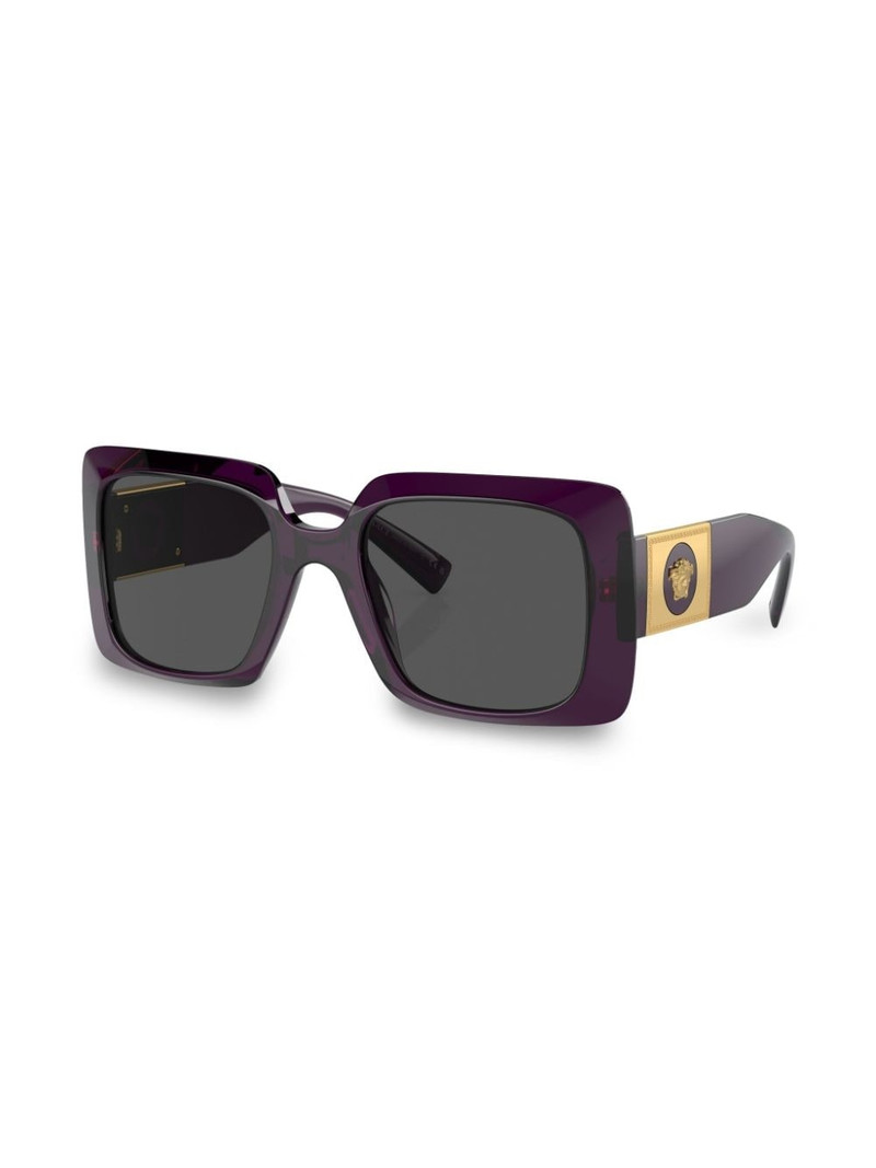 VERSACE Medusa Stud square-frame sunglasses outlook