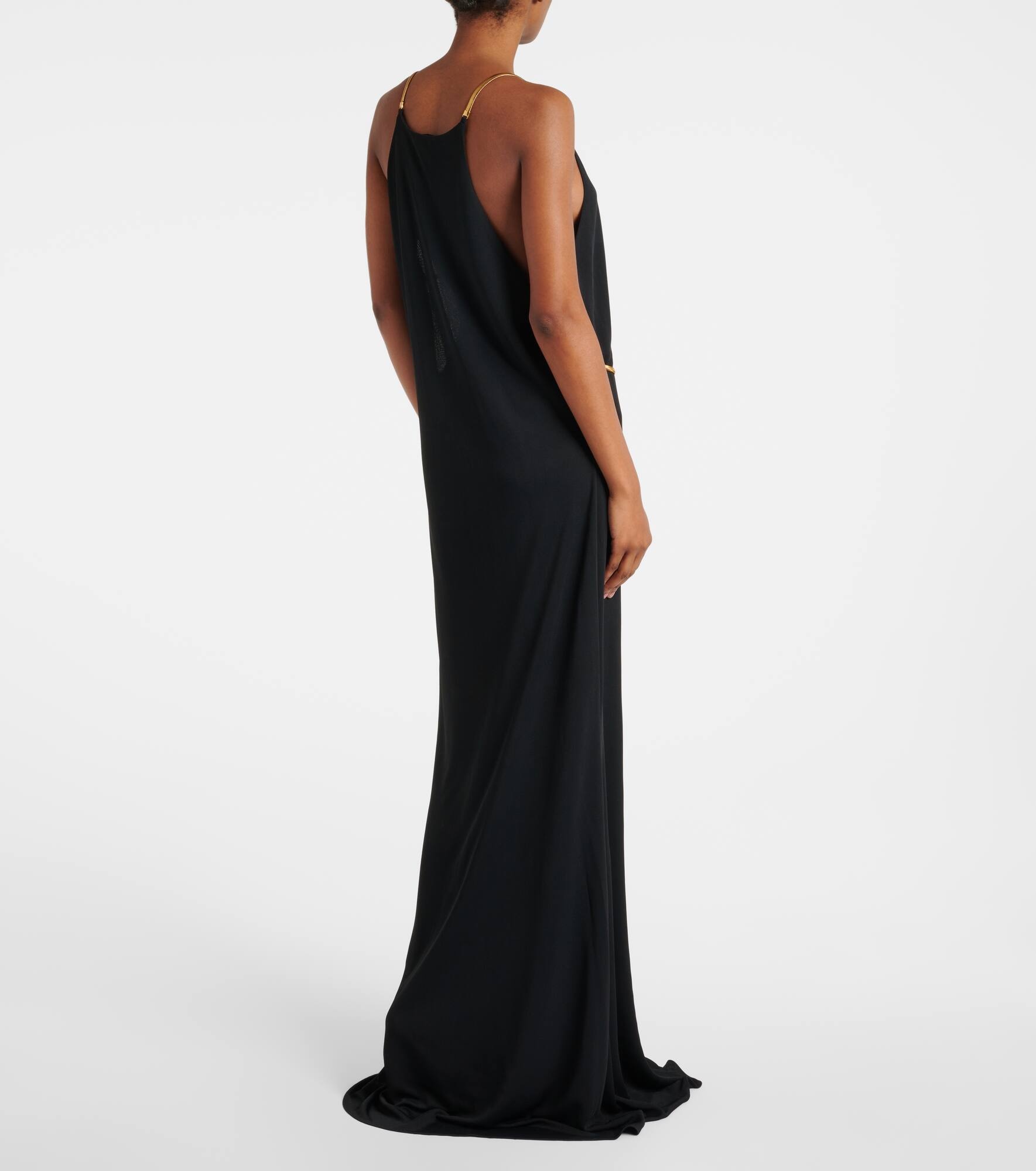 Cutout jersey gown - 3