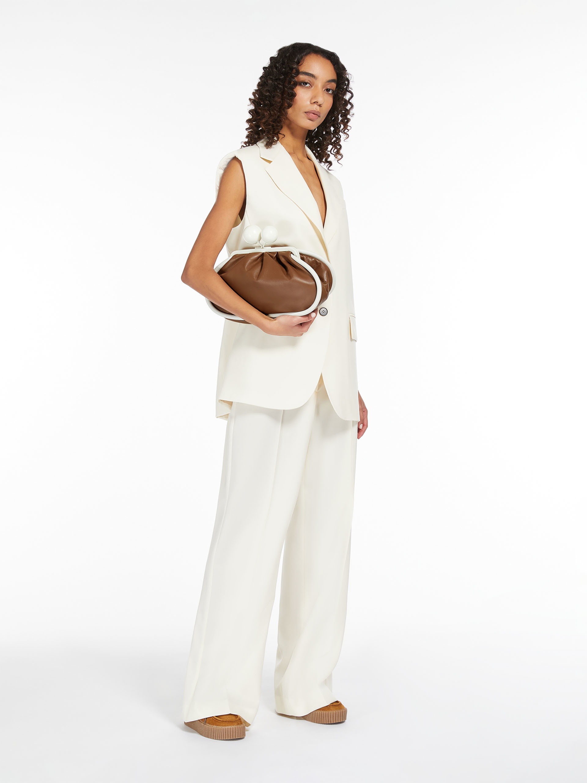 MILVA Medium Nappa leather Pasticcino Bag - 6