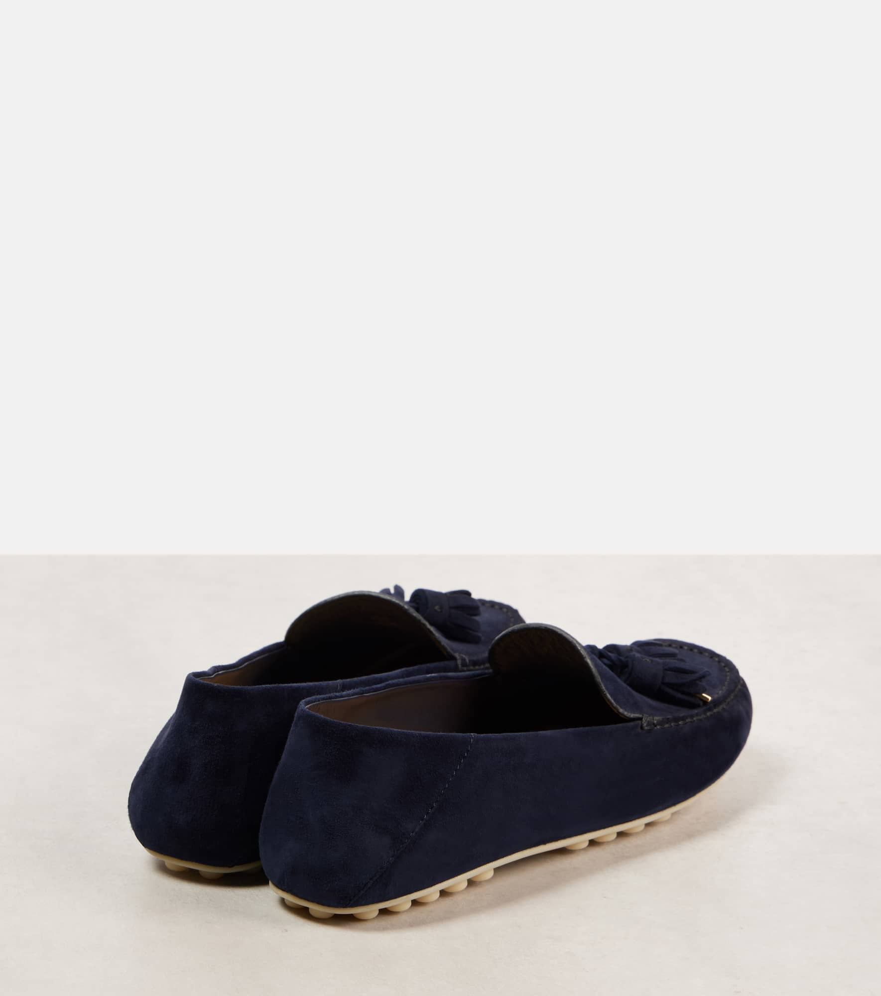Dot Sole Walk suede driving shoes - 2