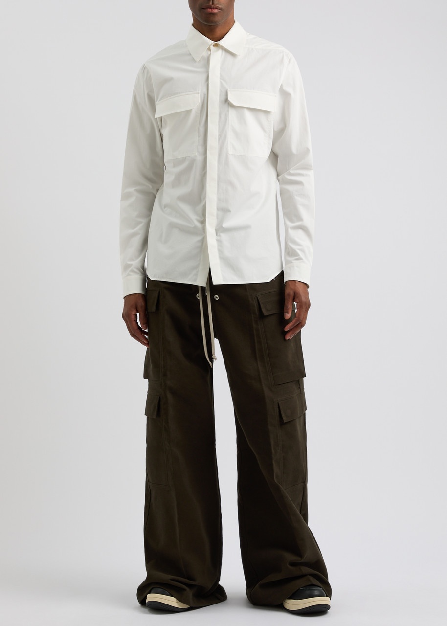 Cotton-poplin shirt - 4