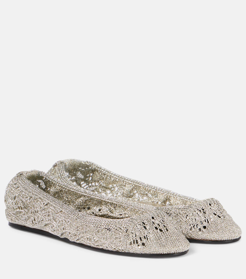 Belna crochet ballet flats - 1