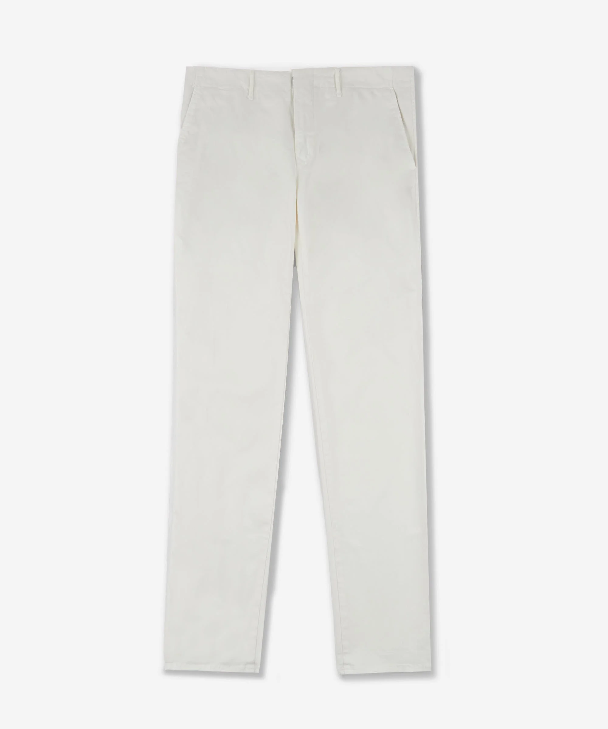 Slim-fit certified stretch gabardine trousers - 1