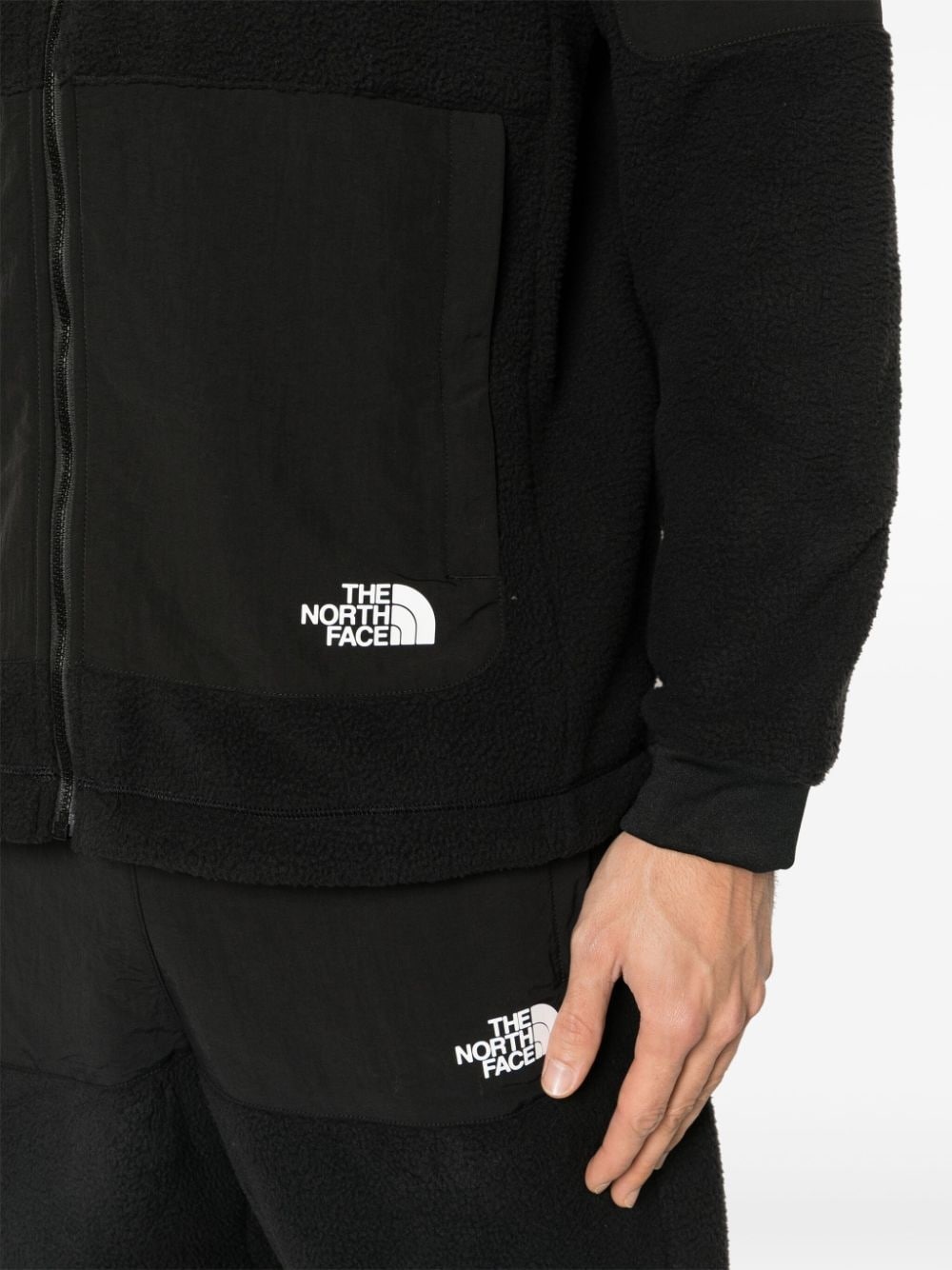 x Undercover Soukuu zip-up fleece jacket - 5