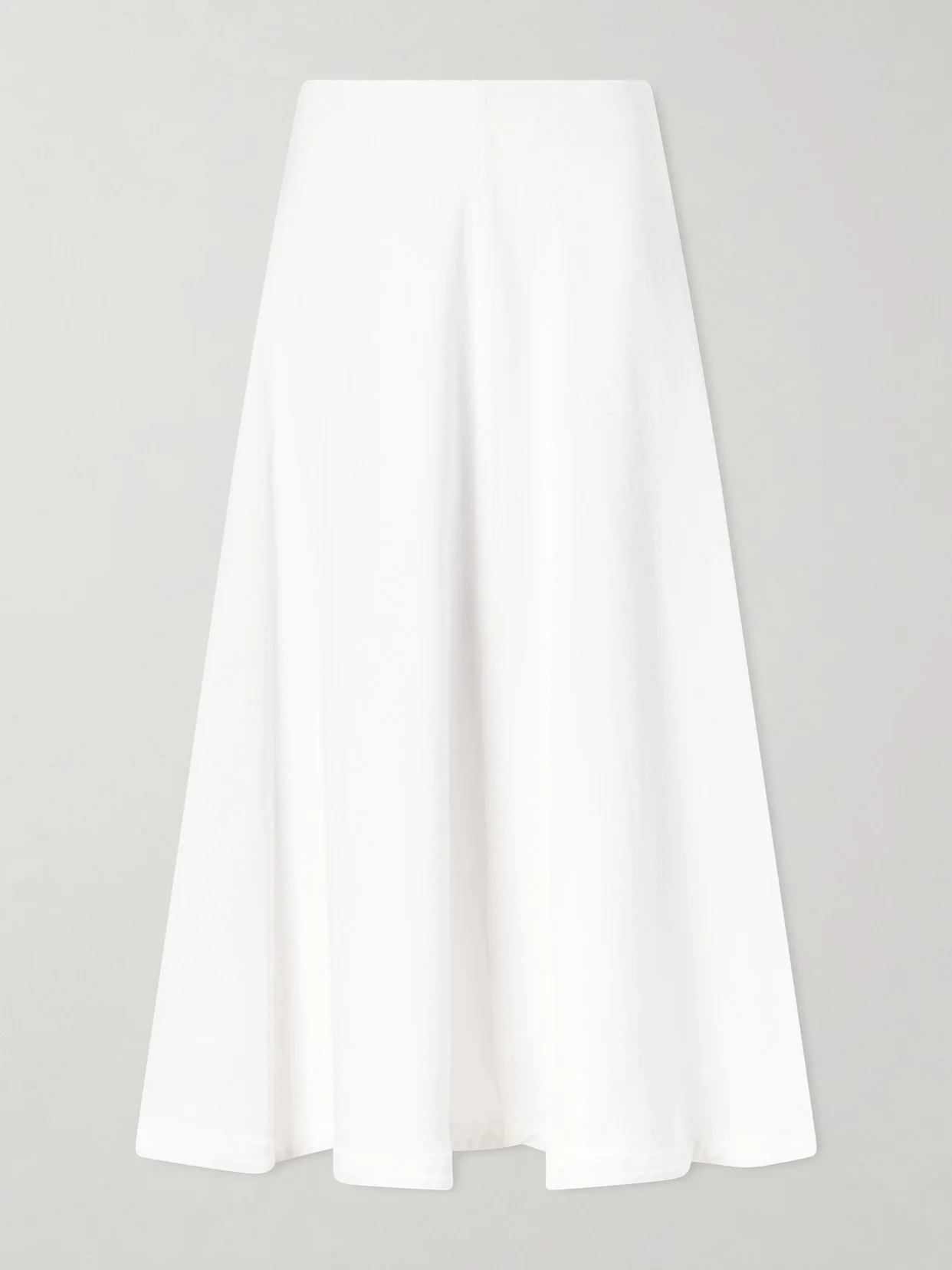 Varda Paneled Cotton-blend Midi Skirt - 1