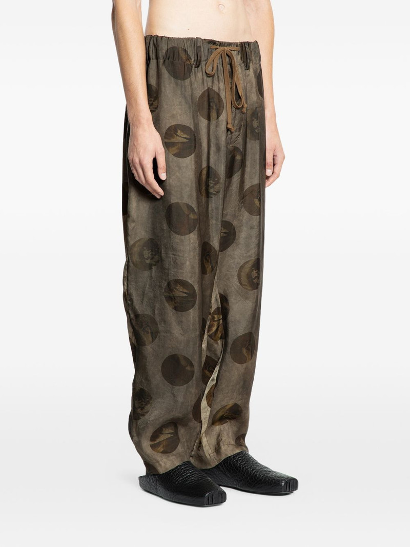 UMA WANG printed trousers outlook