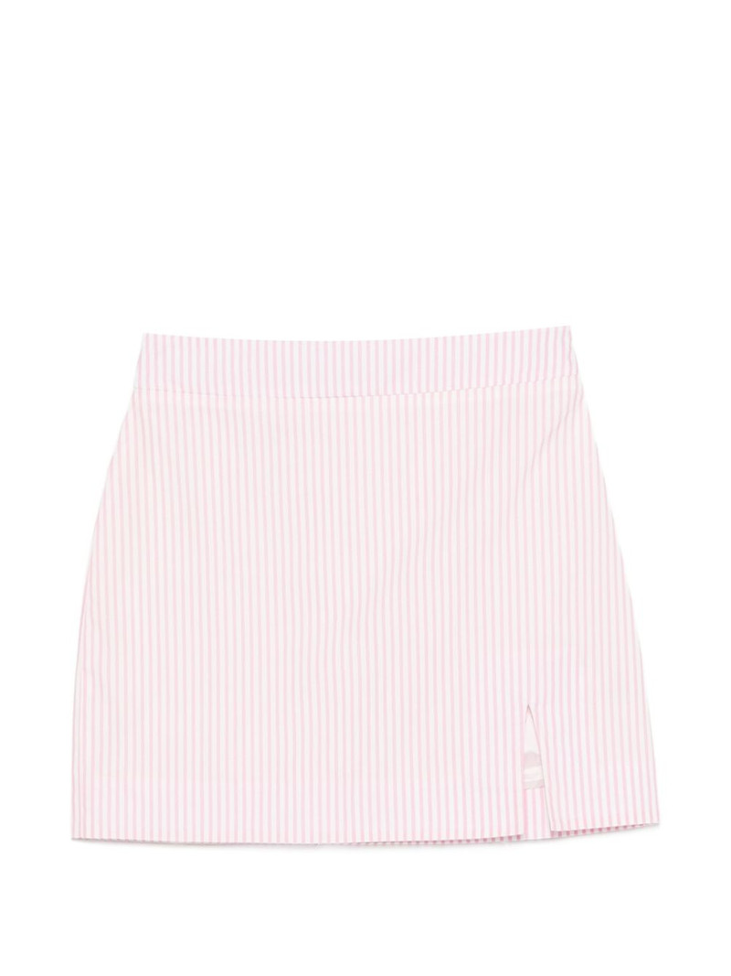 striped mini skirt 1