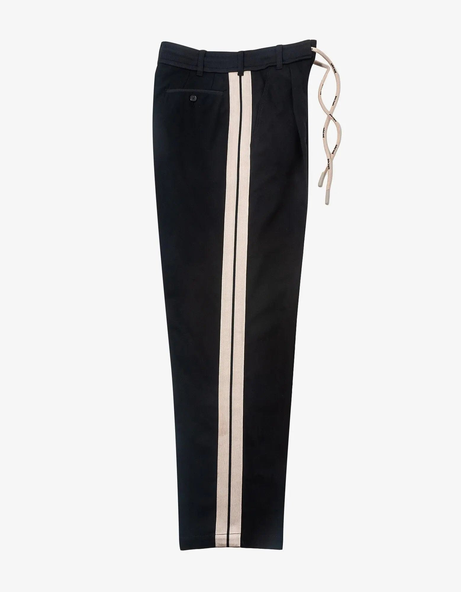 Palm Angels Black Track Belt Pants - 4