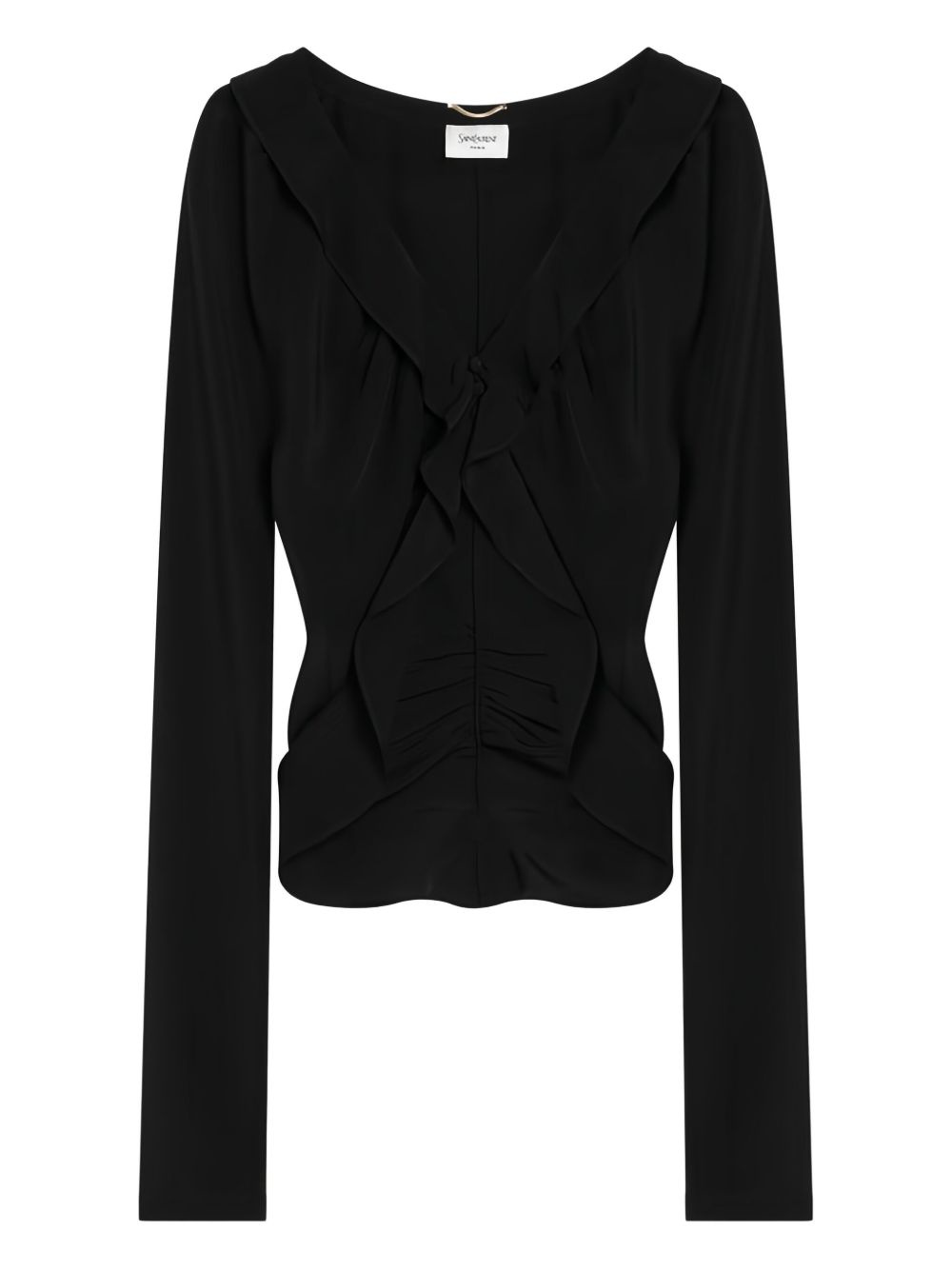 silk blouse - 1