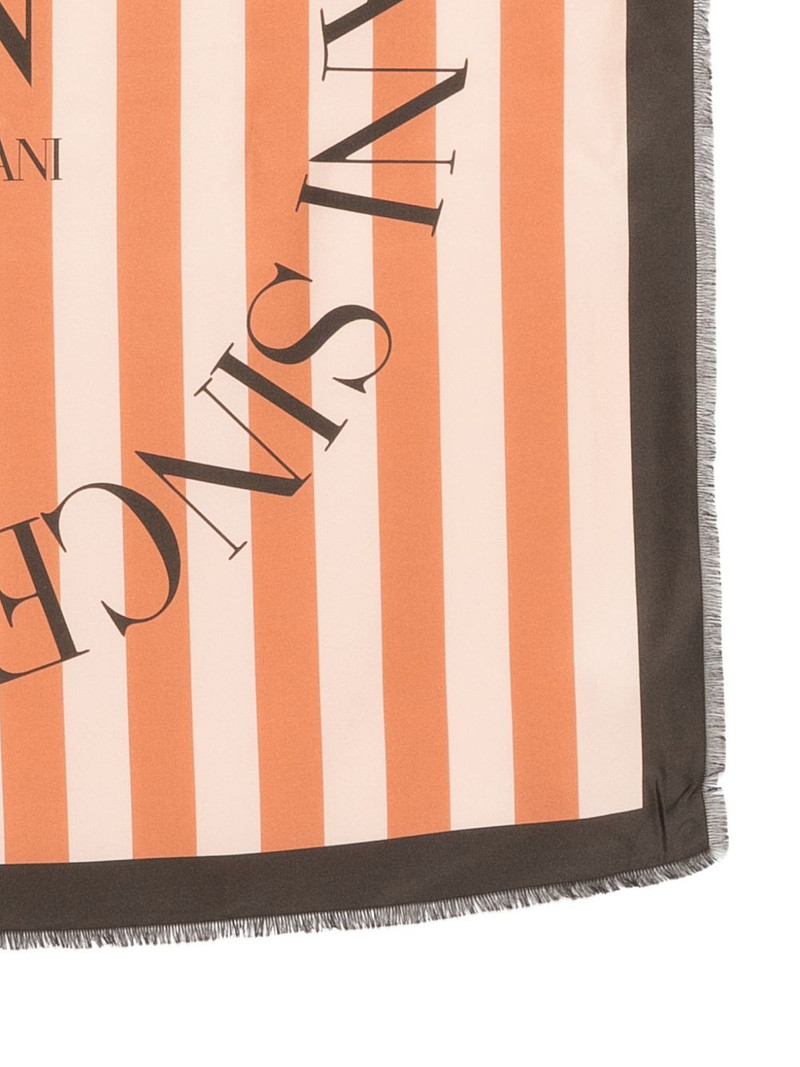 striped fringed scarf 3