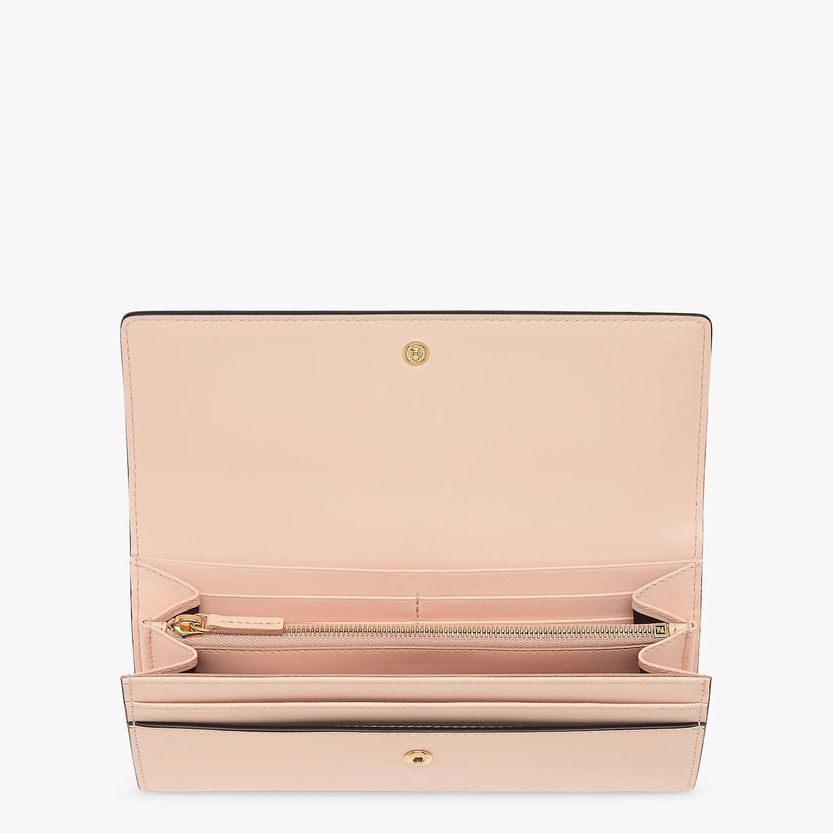 Continental Fendi Roma wallet fastened with a press stud. Spacious and well organized, with two guss - 3