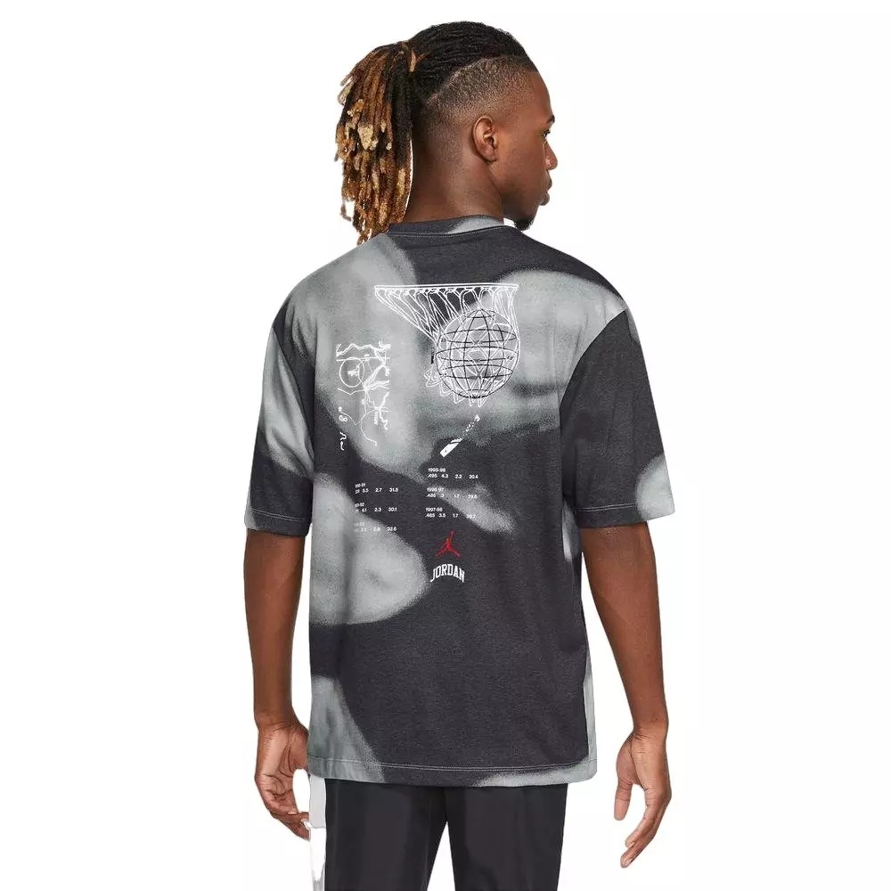 Men's Sport Printed Tee - Anthracite - 7