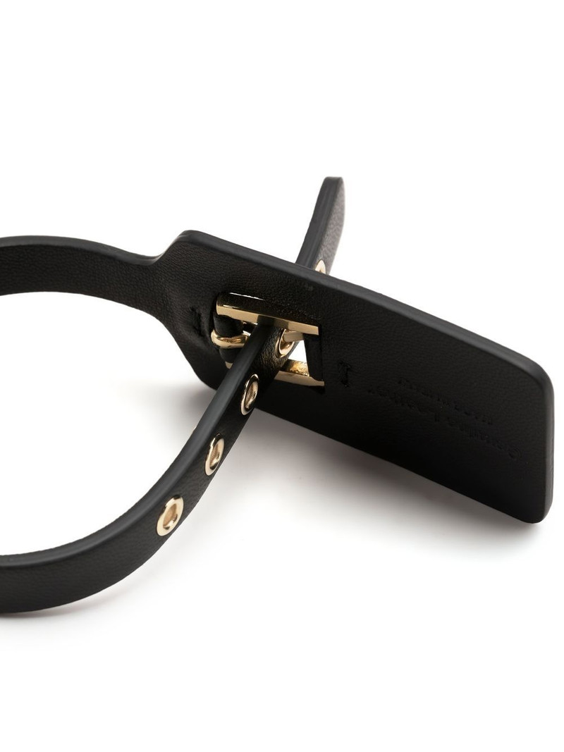 Zip Tie leather bracelet 3