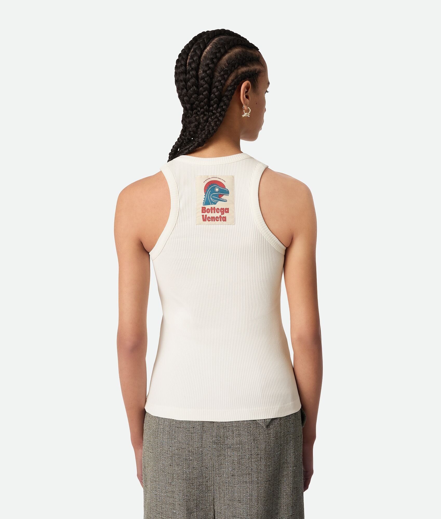 Cotton Rib Jersey Tank Top - 3