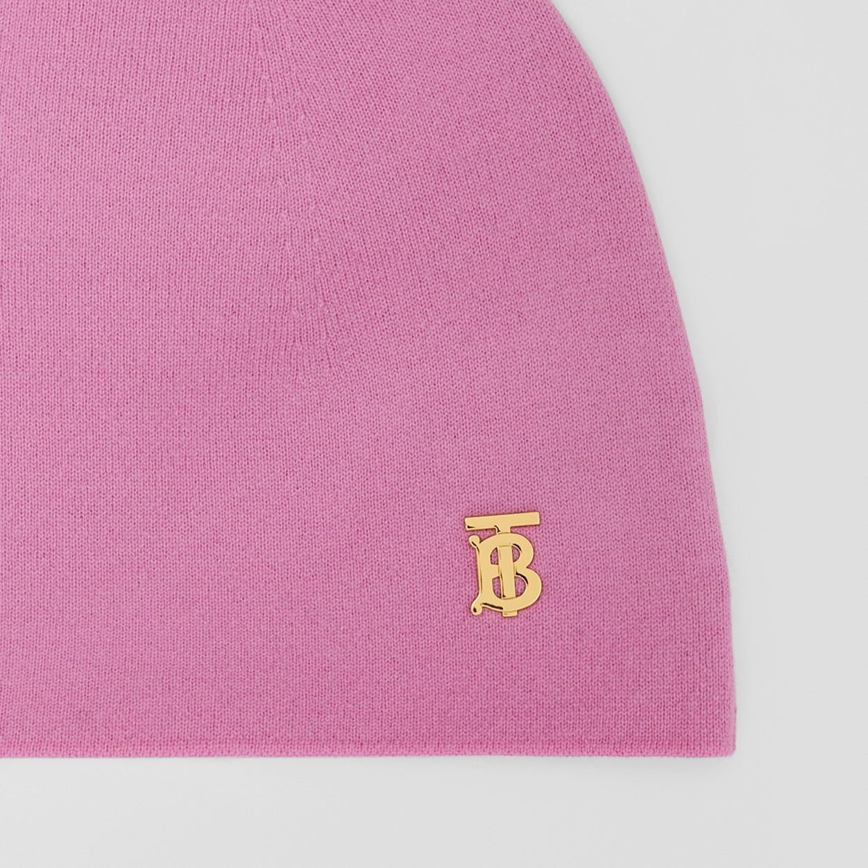 Reversible Monogram Motif Wool Cashmere Beanie - 2