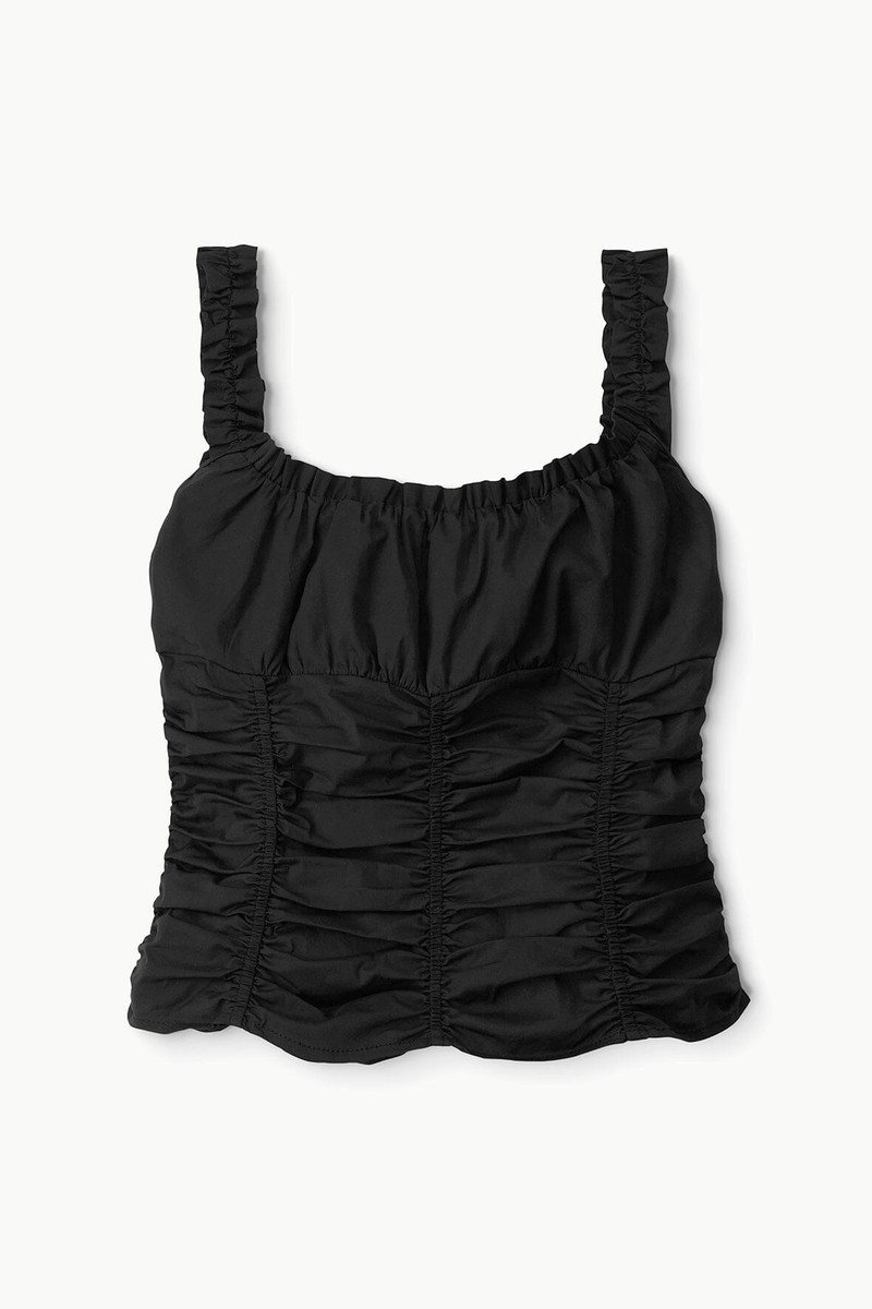 STAUD NIC TOP BLACK - 1