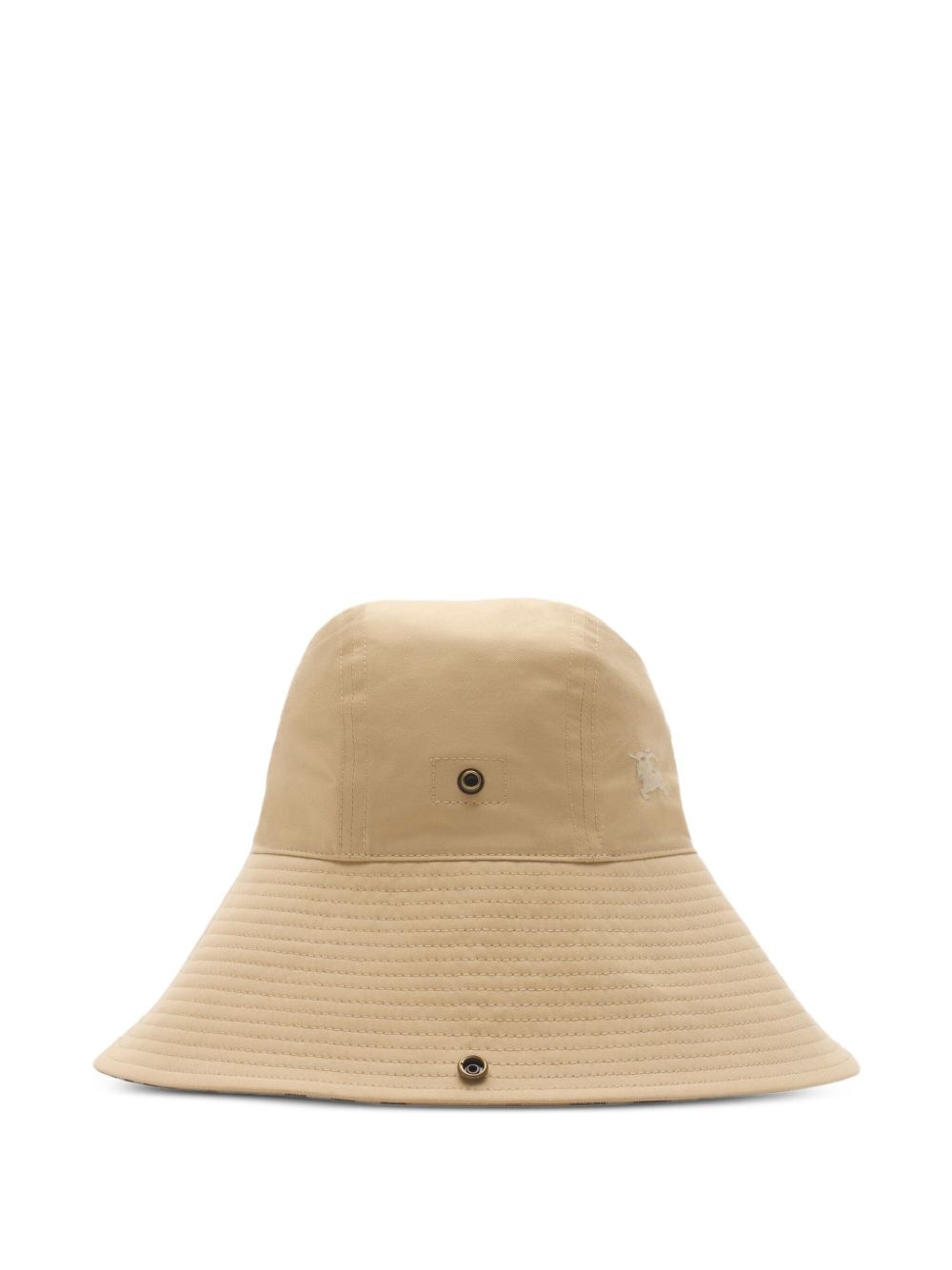 check-print cabardine hat - 3