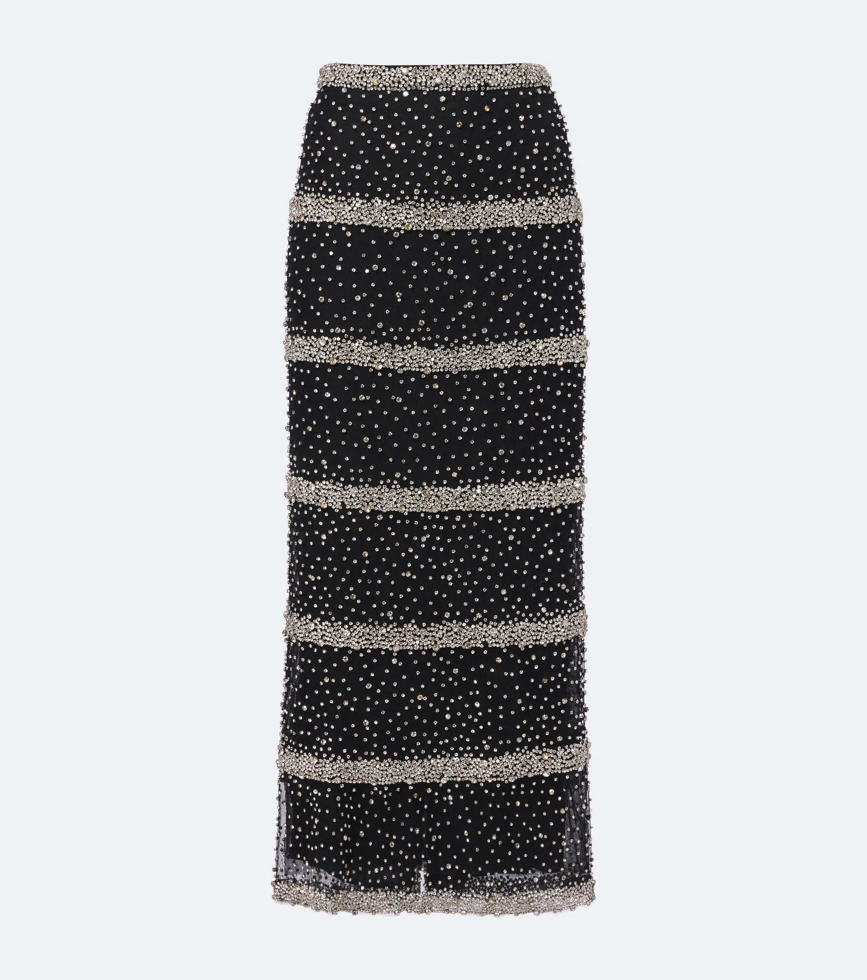 Marice crystal-embellished midi skirt - 1