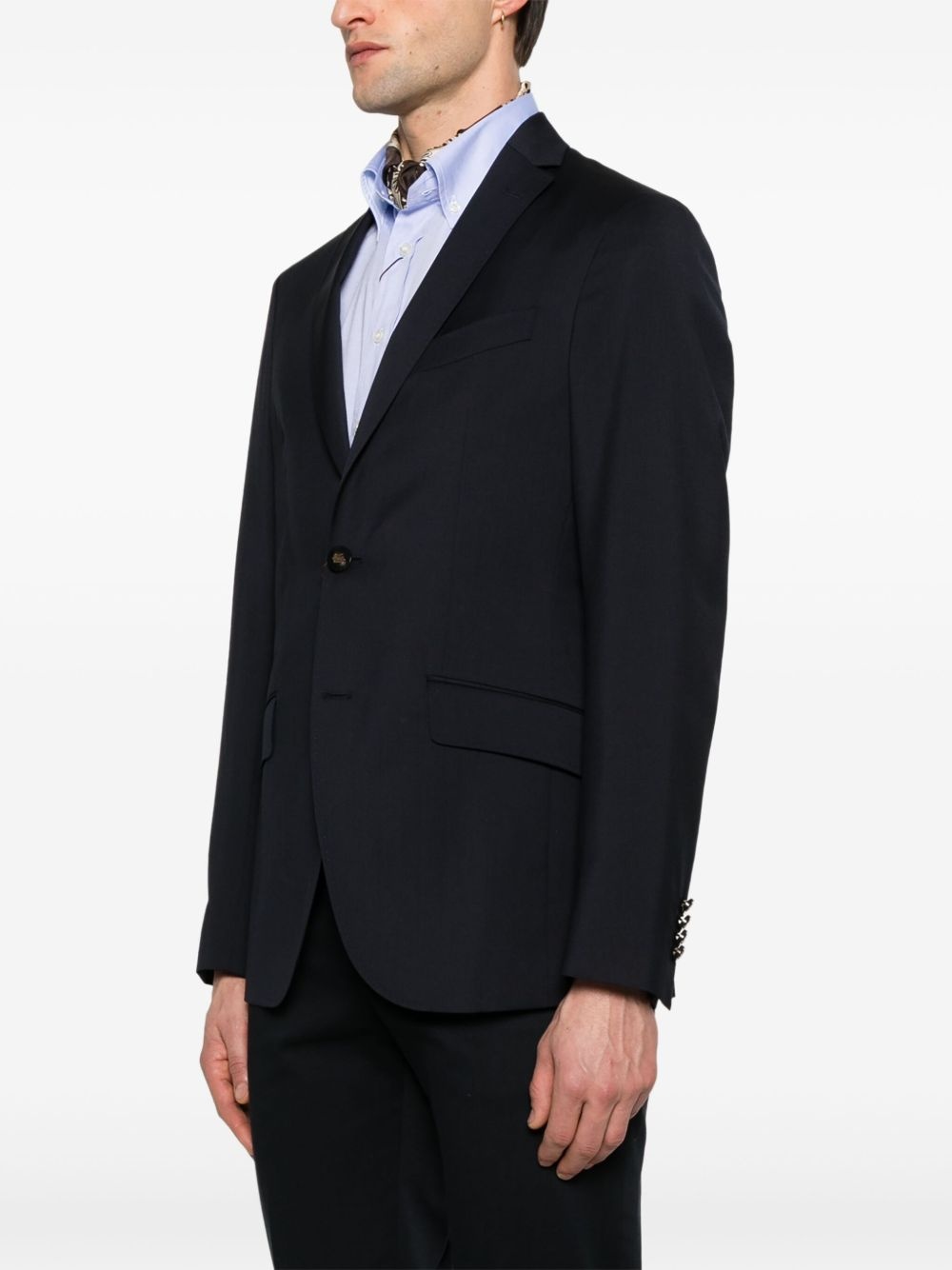 wool blazer - 3