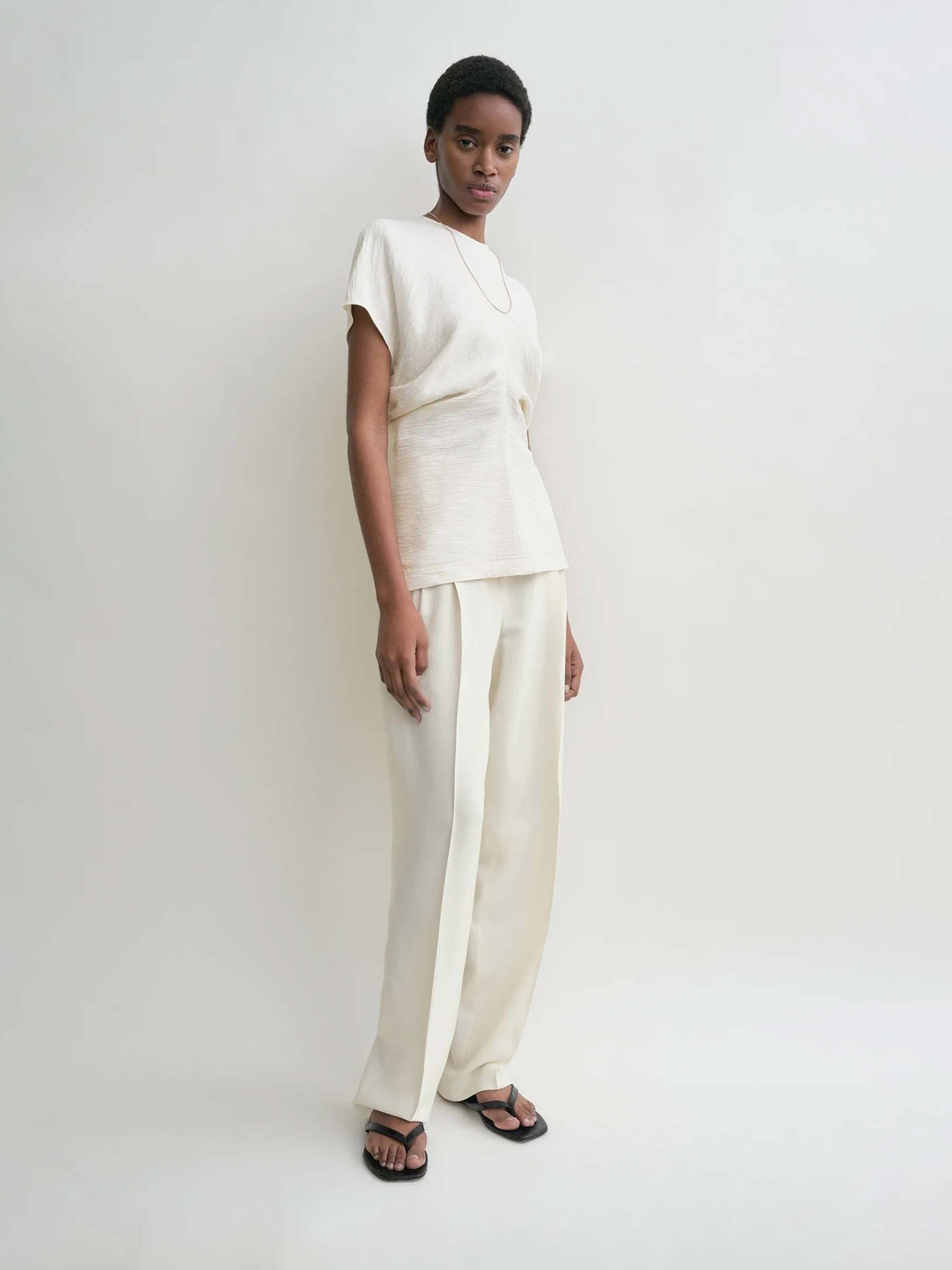 LOOSE PANELED TOP - 3