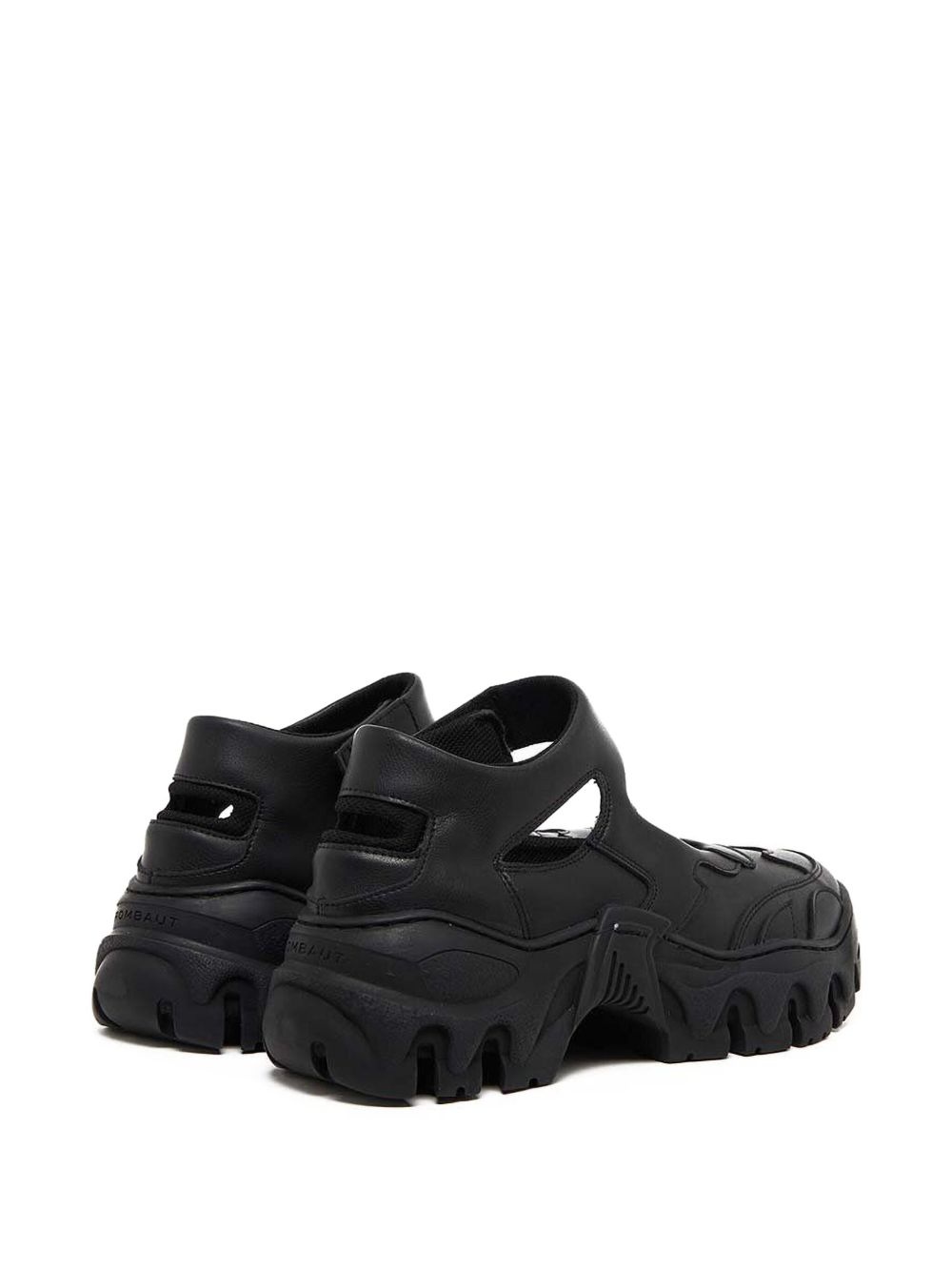 chunky-sole cut-out sneaker sandals - 4