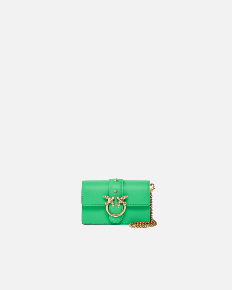 SMALL SHOULDER BAG LOVE BAG SIMPLY IN LEATHER 1