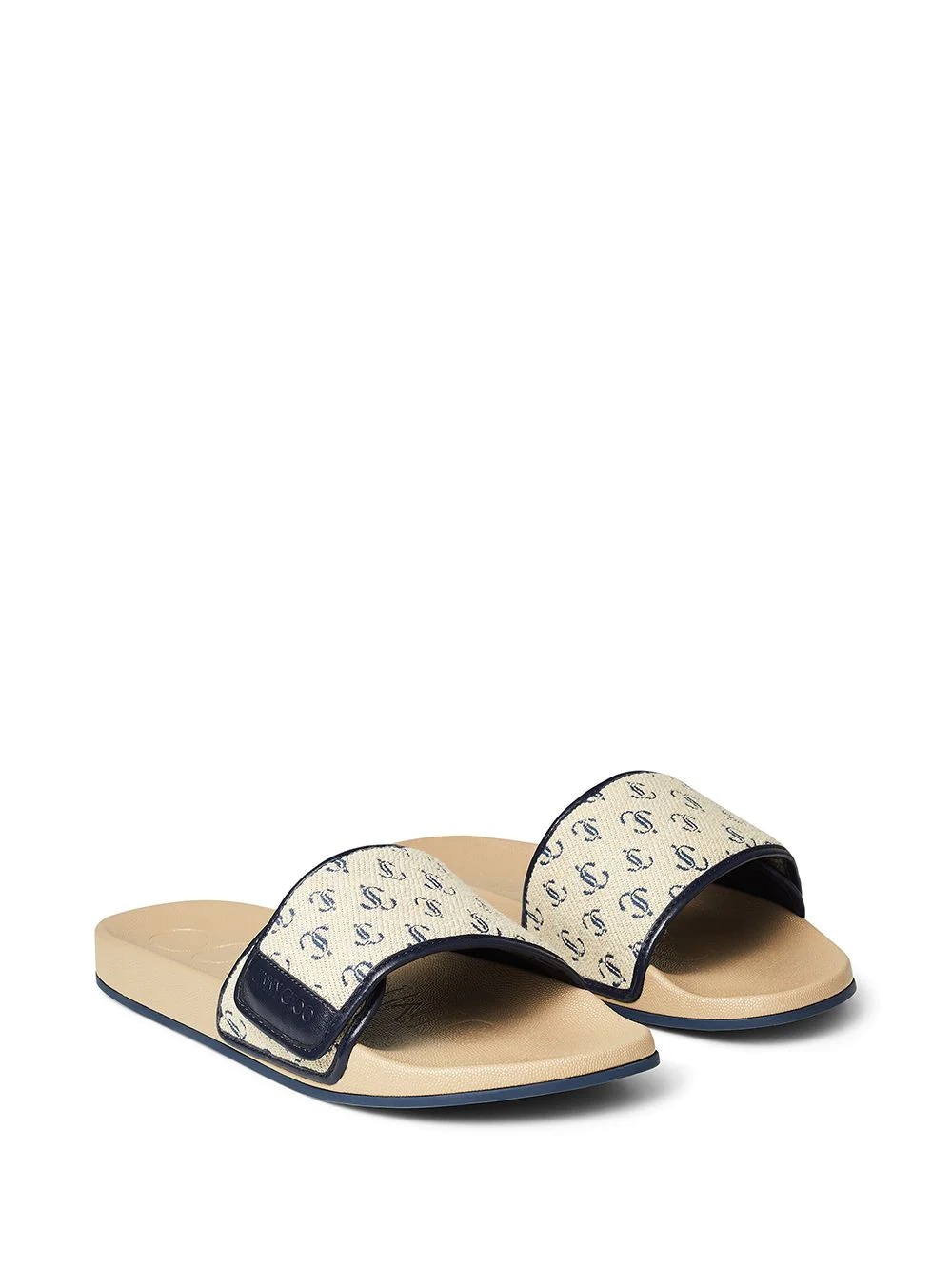 Fitz JC monogram slides - 2