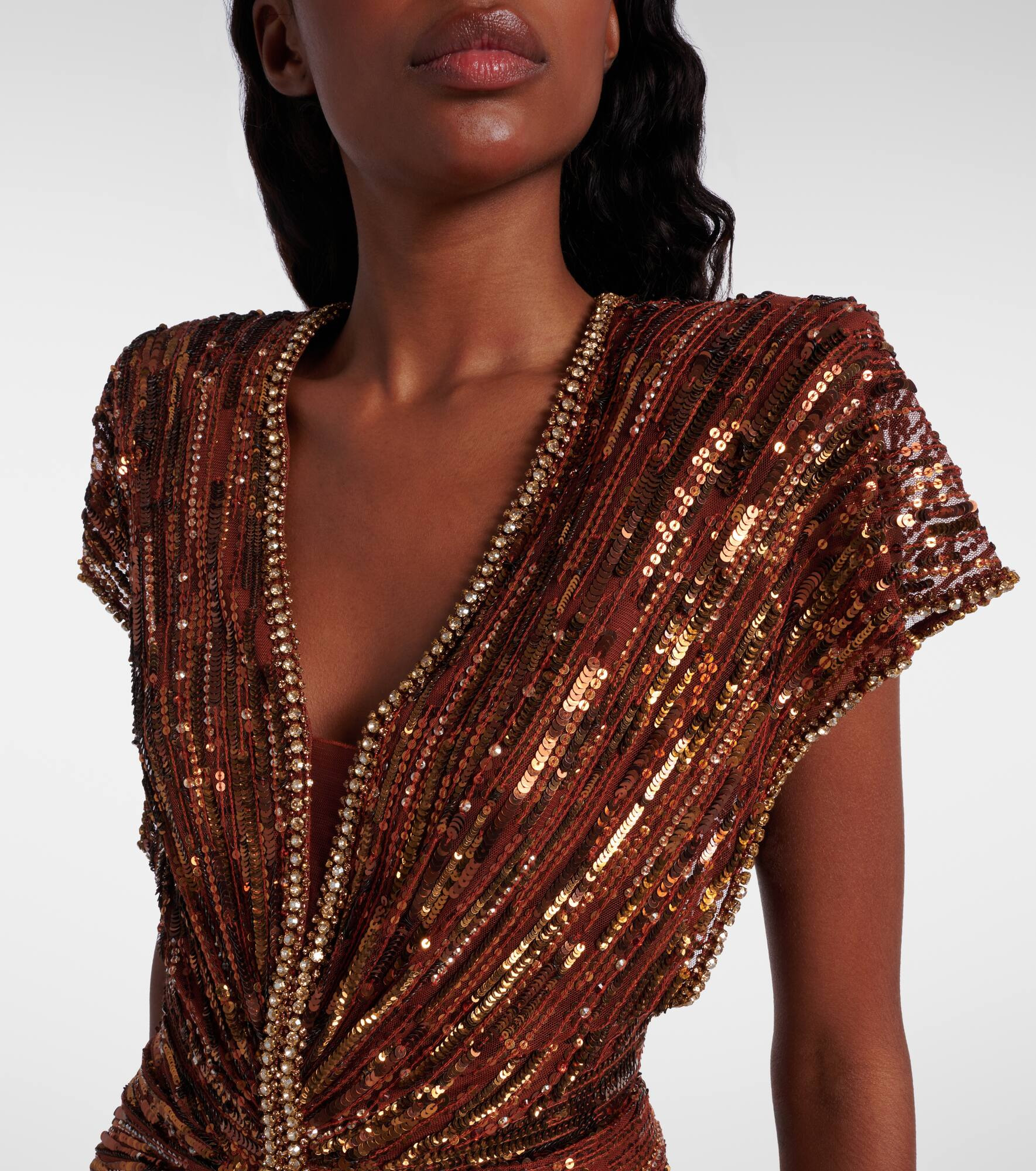 Zola sequined gown - 4