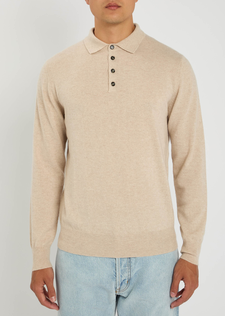 Allude Cashmere Polo Shirt - 3