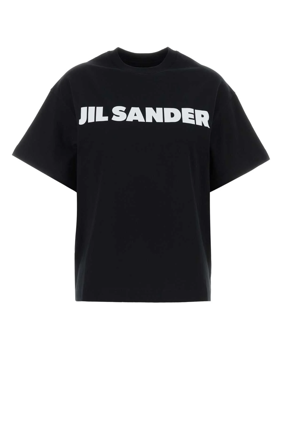 Jil Sander Women Black Cotton T-Shirt - 1