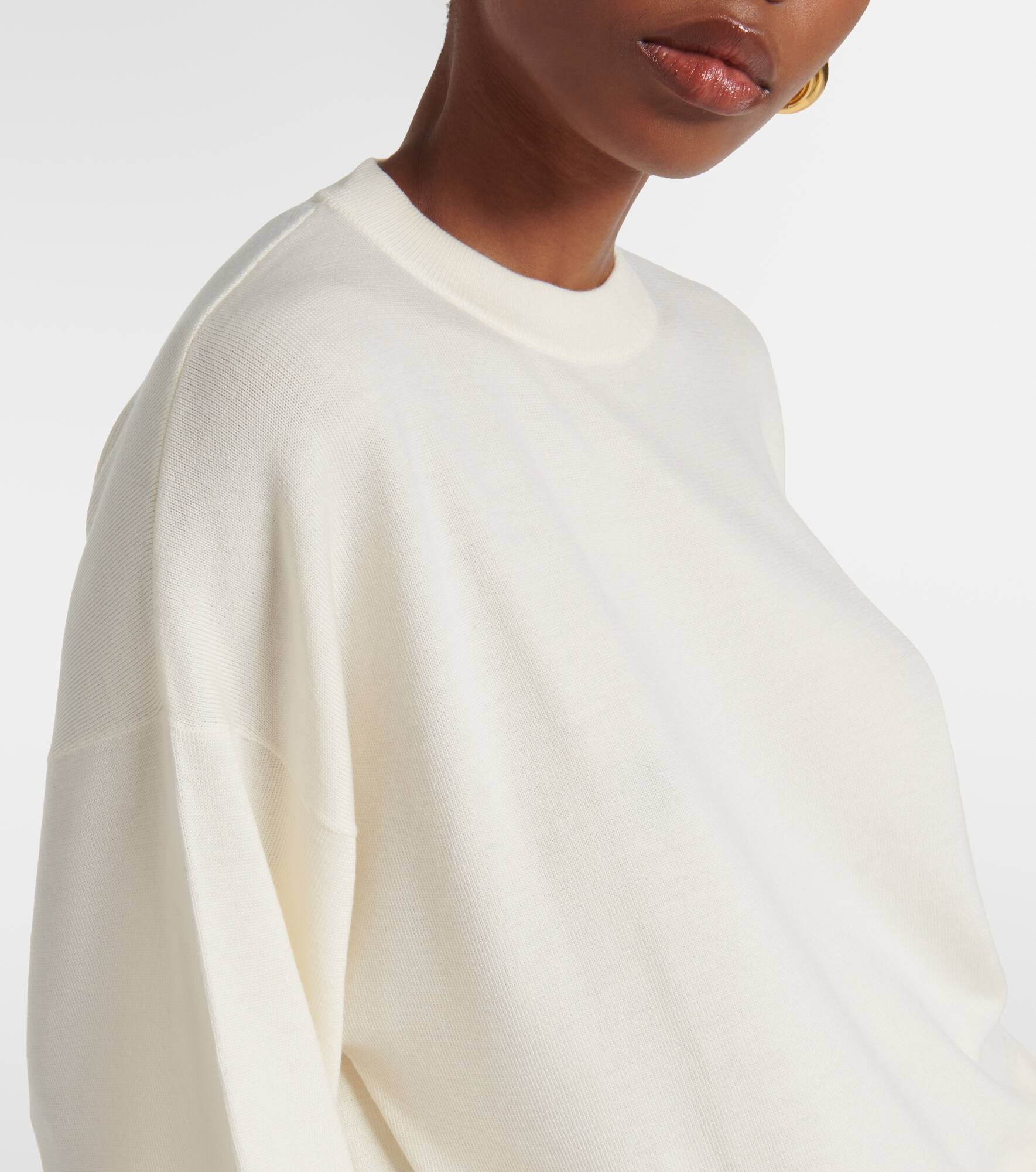 Quincy wool T-shirt - 4