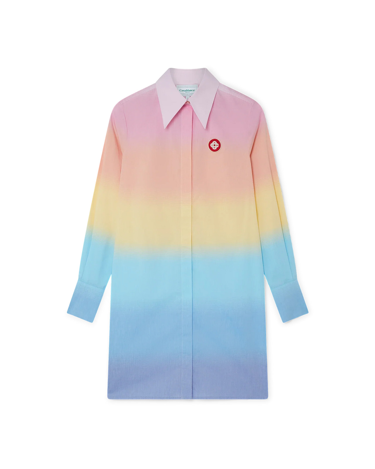 Rainbow Cotton Dress - 1