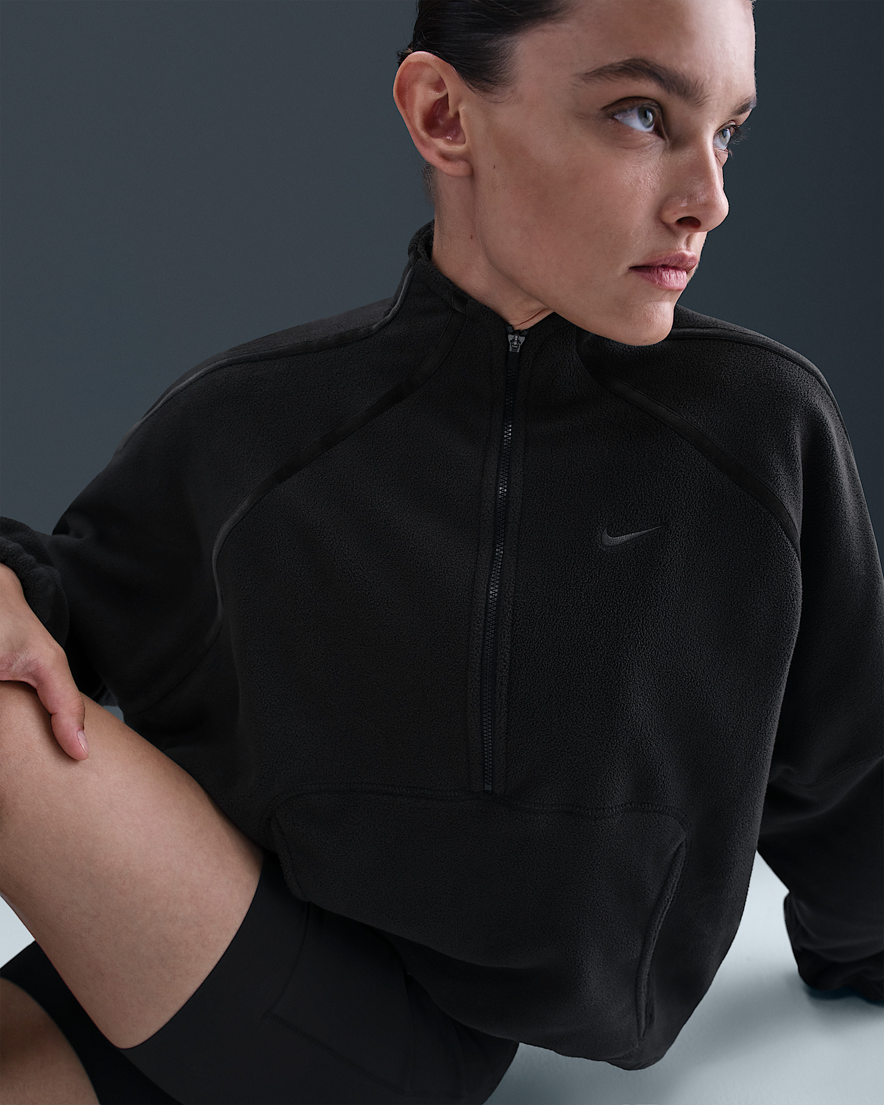 Nike One Women's Therma-FIT 1/2-Zip Top - 3