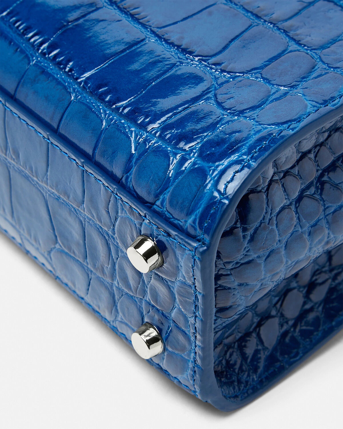 Croc-Effect Medusa '95 Handbag - 6