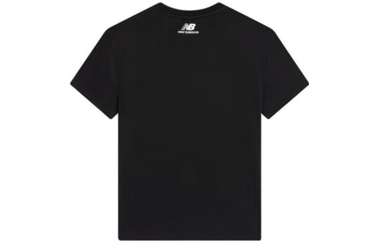 New Balance Logo Print T-Shirt 'Black' 5EC2U843-BK - 3